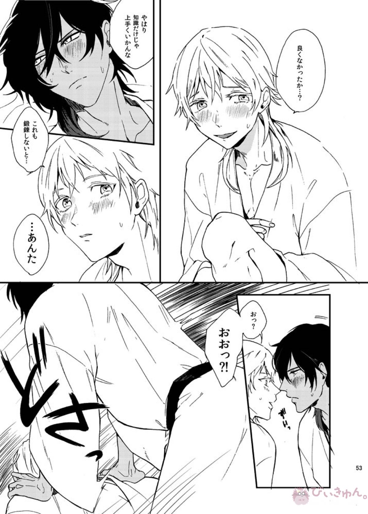 りゅうの涙はきっと、あまい【刀剣乱舞/くりつる】 page 52