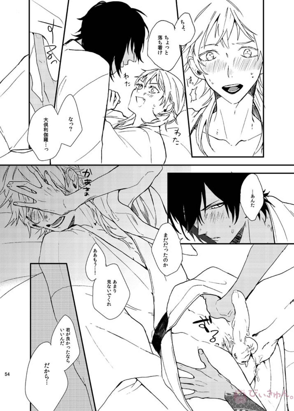 りゅうの涙はきっと、あまい【刀剣乱舞/くりつる】 page 53