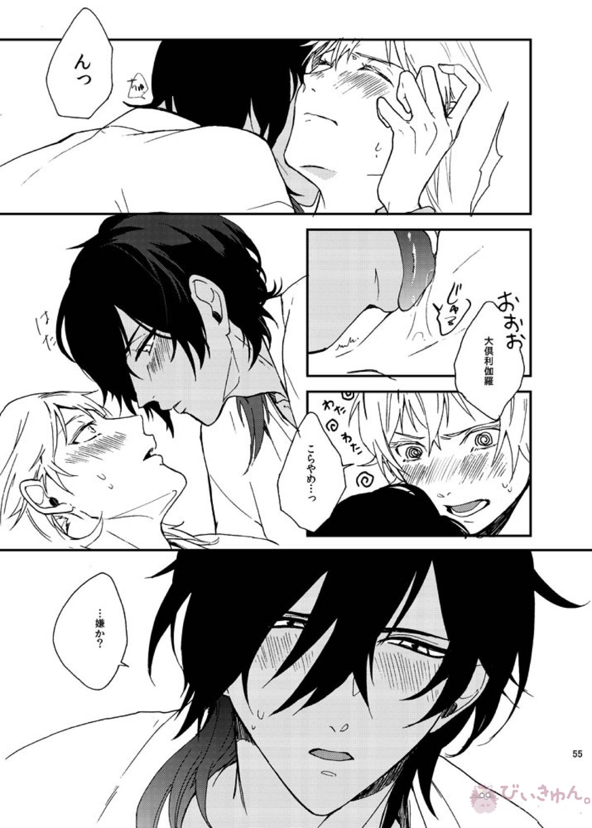 りゅうの涙はきっと、あまい【刀剣乱舞/くりつる】 page 54