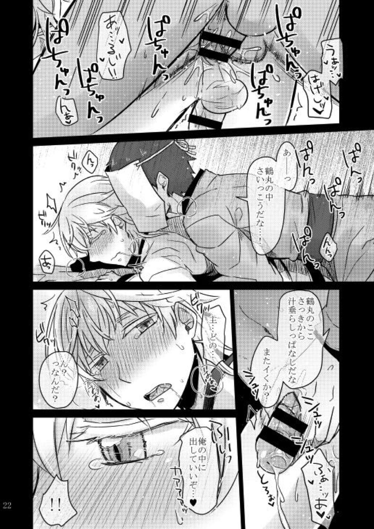 変態審神者と忠誠心の高い鶴丸さん【刀剣乱舞/主鶴】 page 17