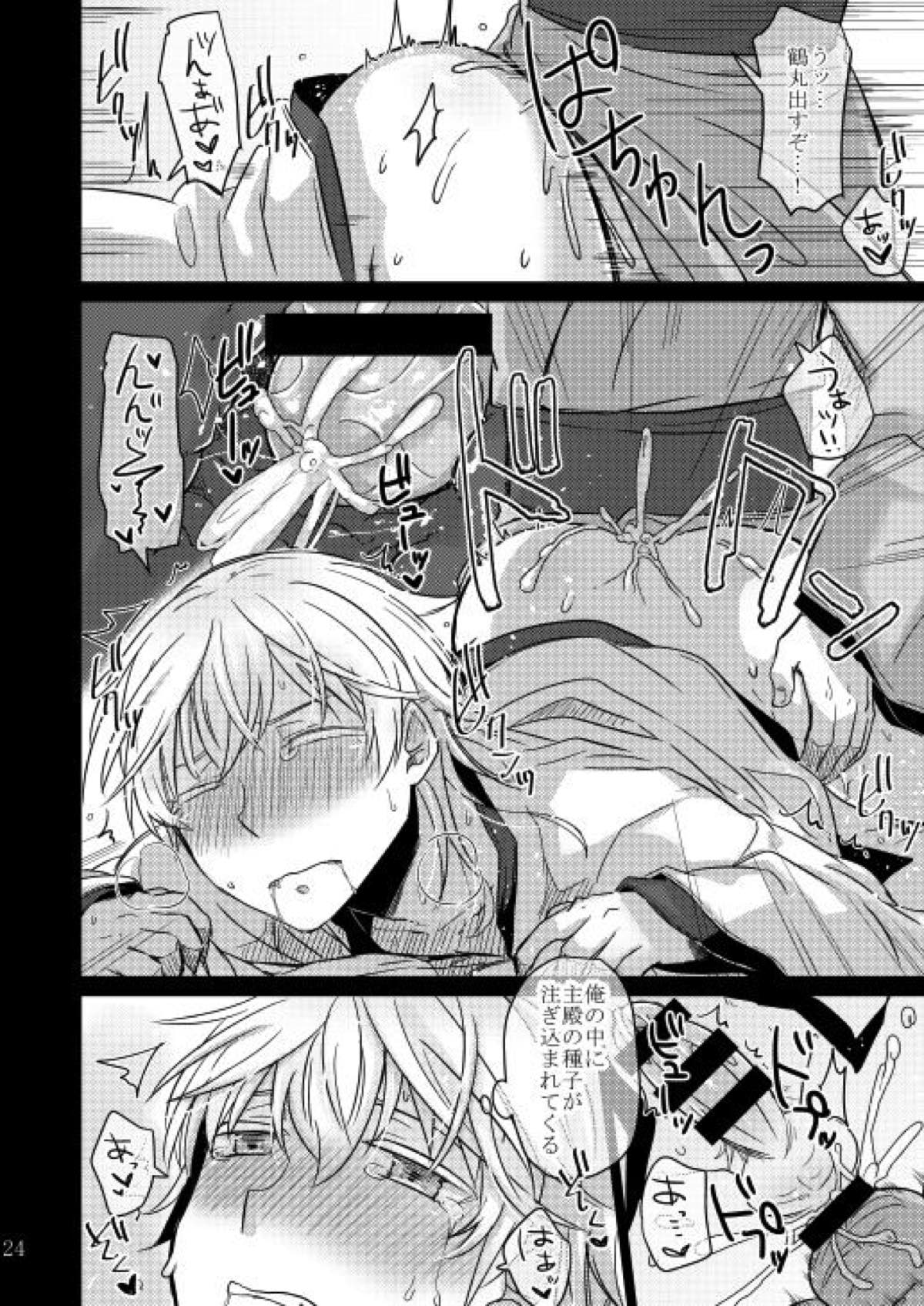 変態審神者と忠誠心の高い鶴丸さん【刀剣乱舞/主鶴】 page 19