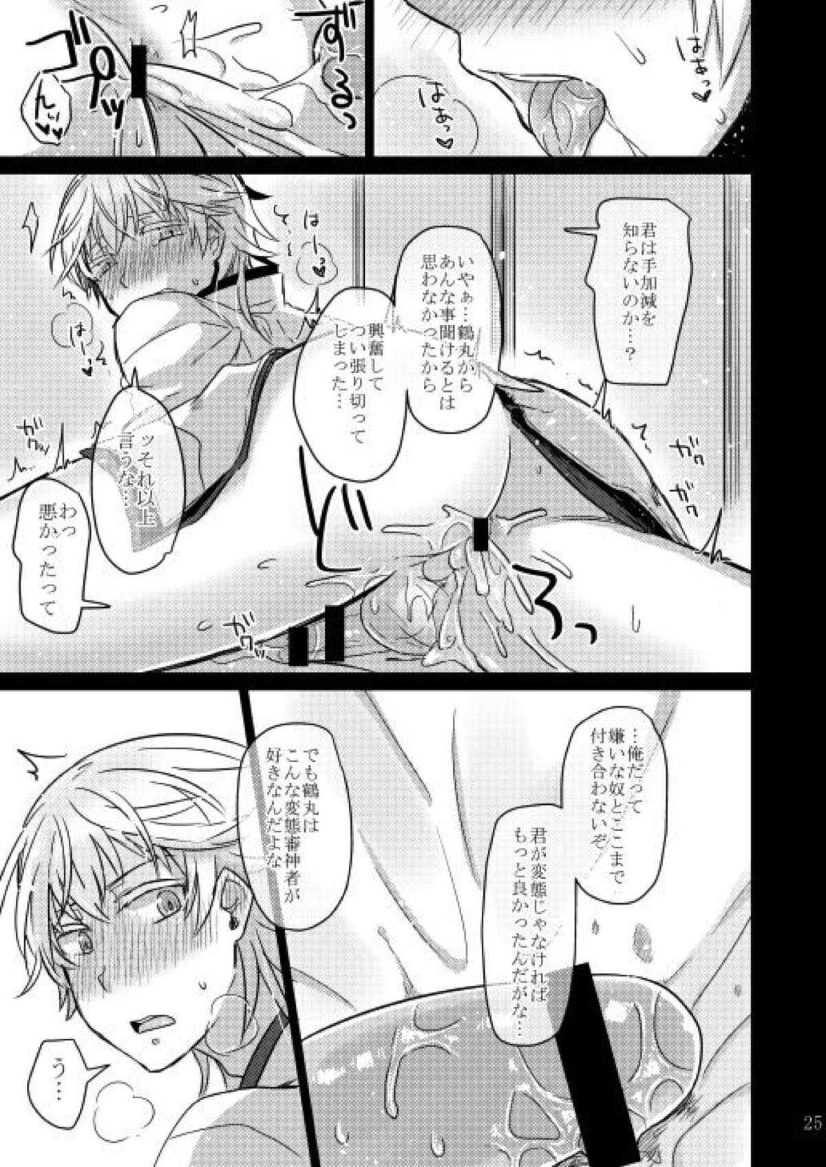 変態審神者と忠誠心の高い鶴丸さん【刀剣乱舞/主鶴】 page 20