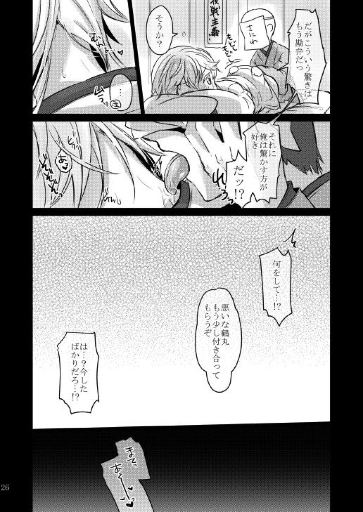 変態審神者と忠誠心の高い鶴丸さん【刀剣乱舞/主鶴】 page 21