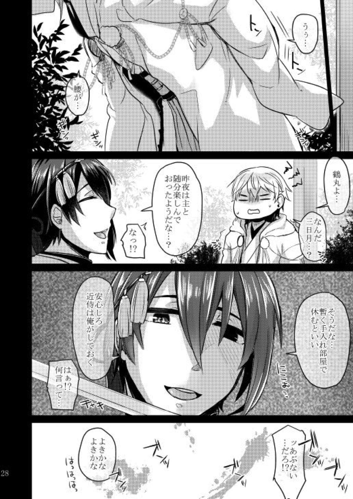 変態審神者と忠誠心の高い鶴丸さん【刀剣乱舞/主鶴】 page 23