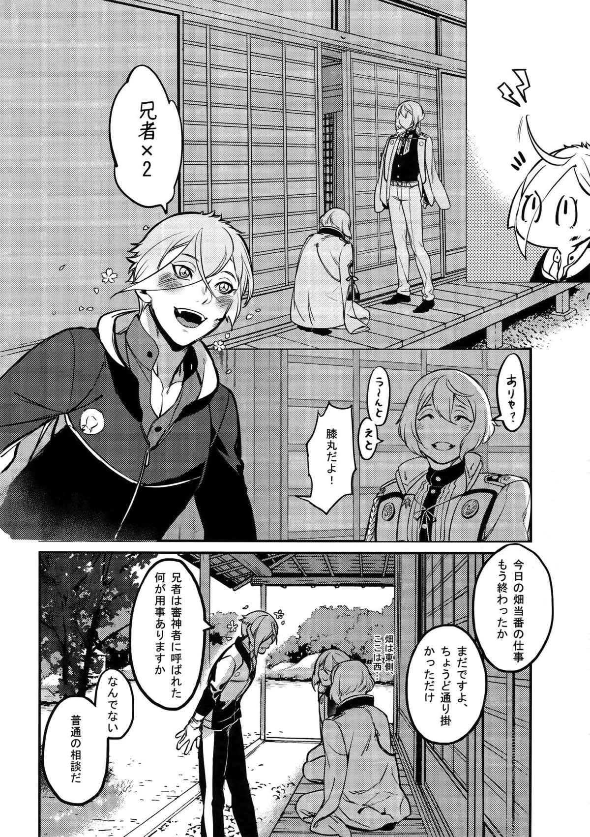 真夜中・続【刀剣乱舞/髭膝】 page 11