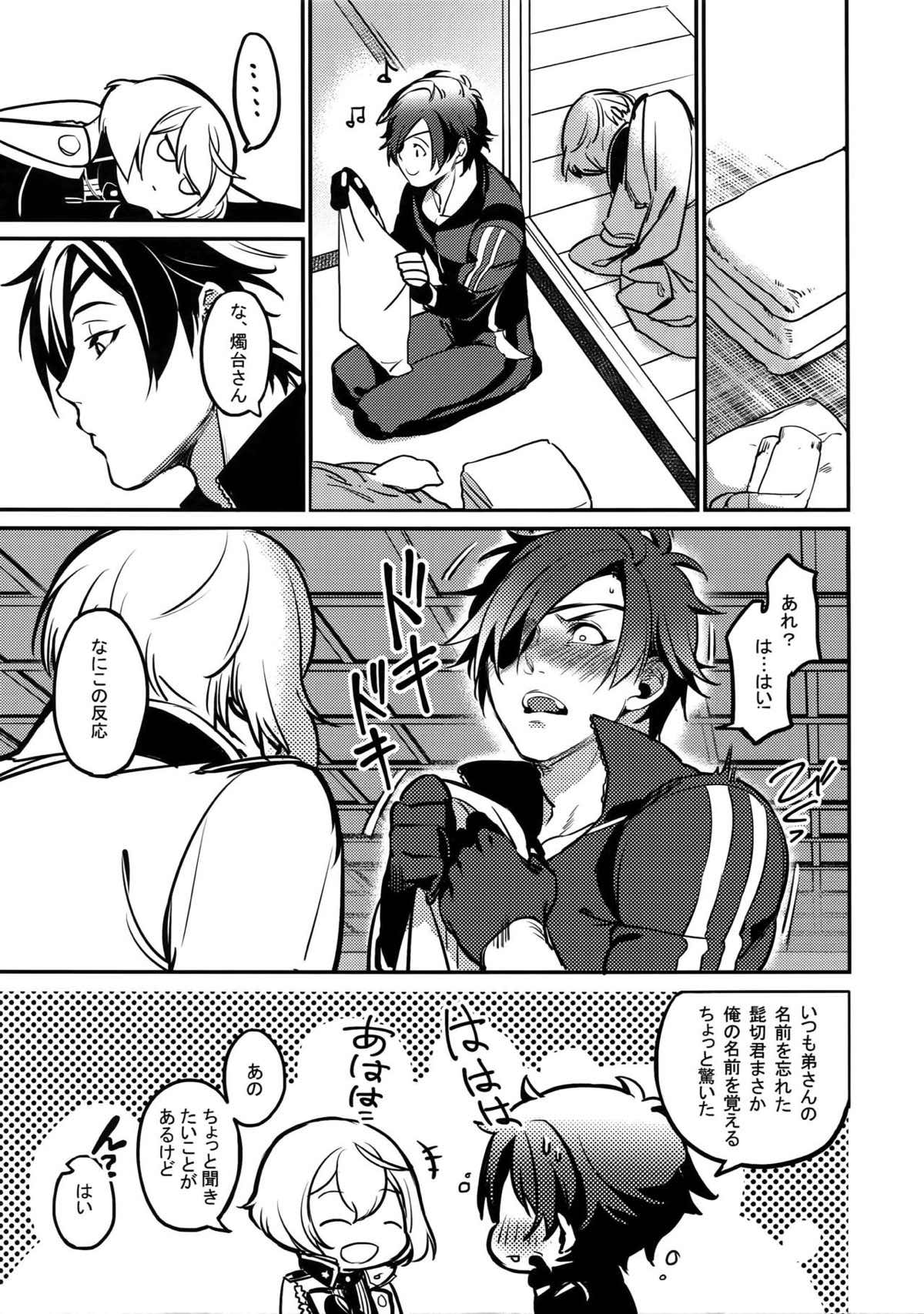 真夜中・続【刀剣乱舞/髭膝】 page 20