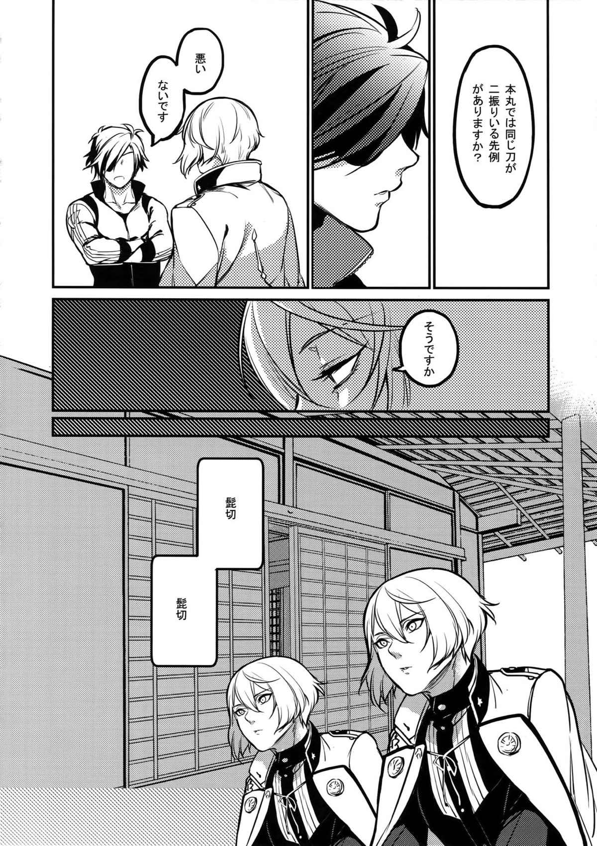 真夜中・続【刀剣乱舞/髭膝】 page 21