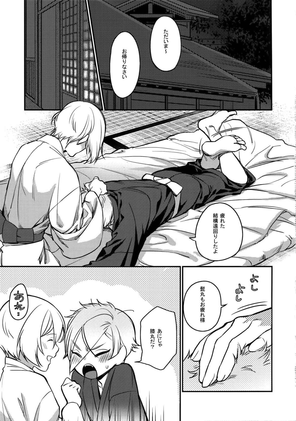 真夜中・続【刀剣乱舞/髭膝】 page 34