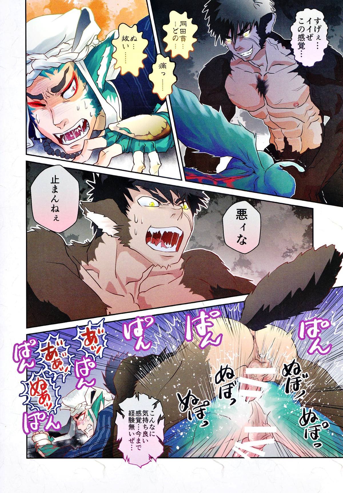 猛る獣、二振。【刀剣乱舞/たぬぶし】 page 12