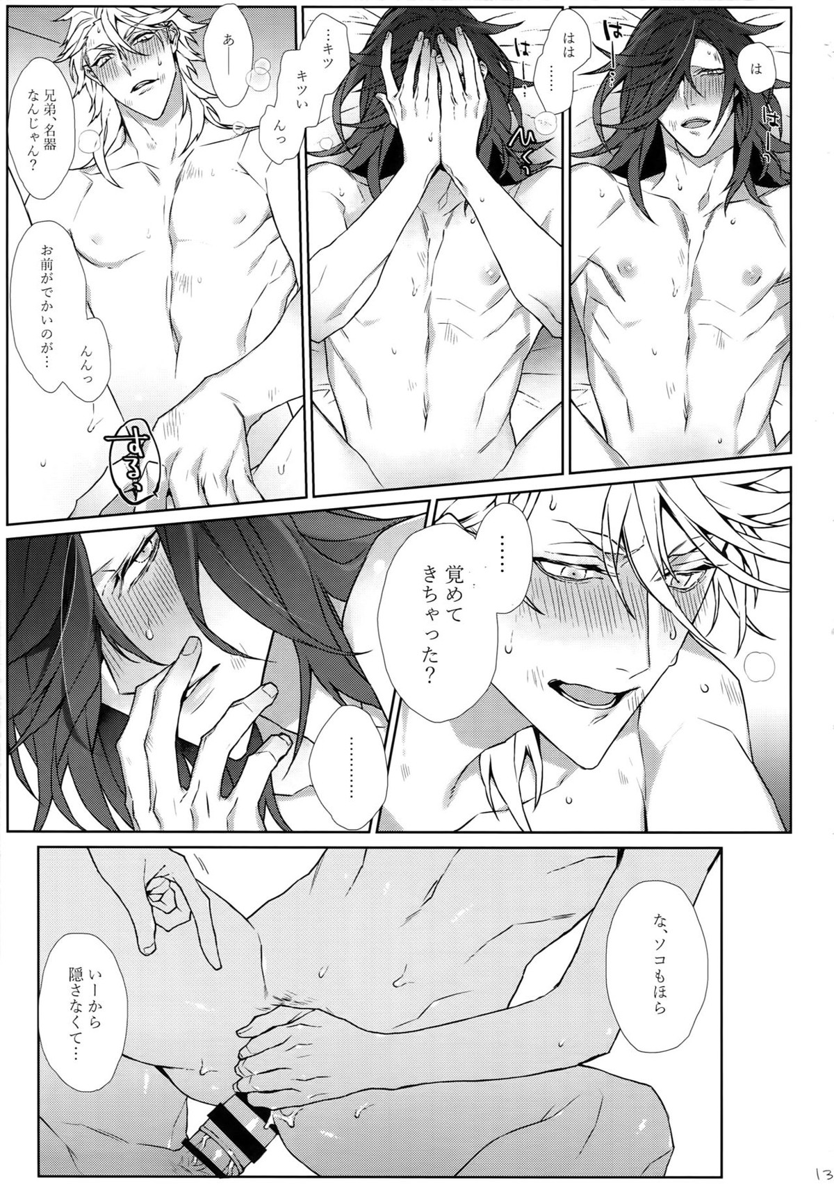 物騒な兄弟【刀剣乱舞/ソハ典】 page 12