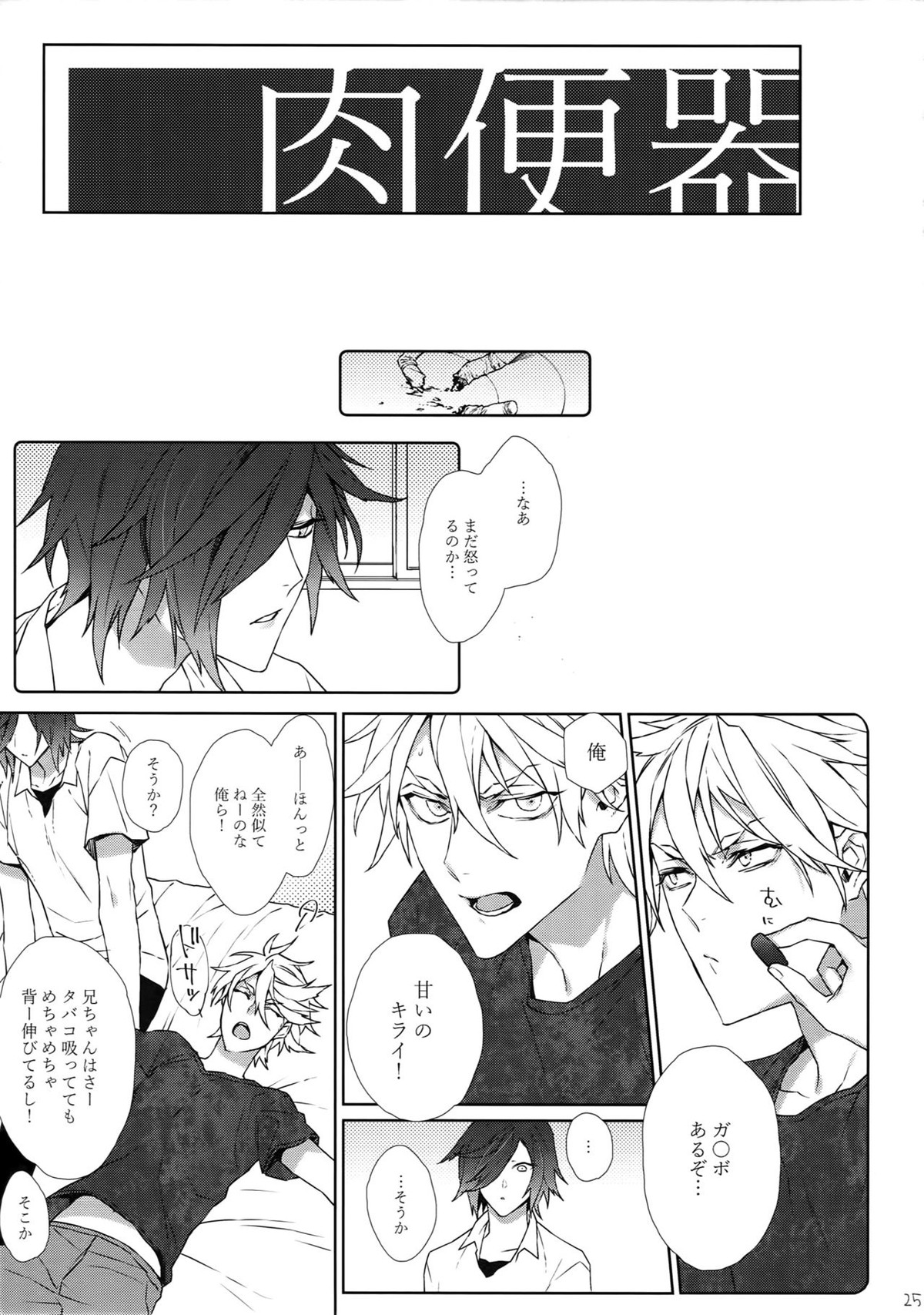 物騒な兄弟【刀剣乱舞/ソハ典】 page 24