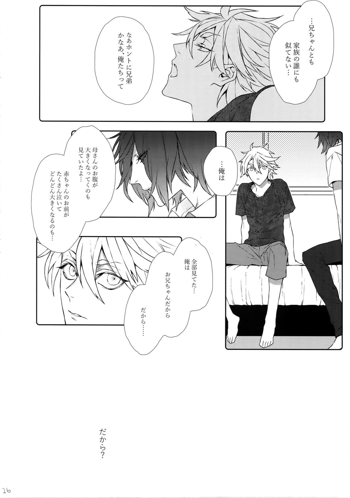 物騒な兄弟【刀剣乱舞/ソハ典】 page 25