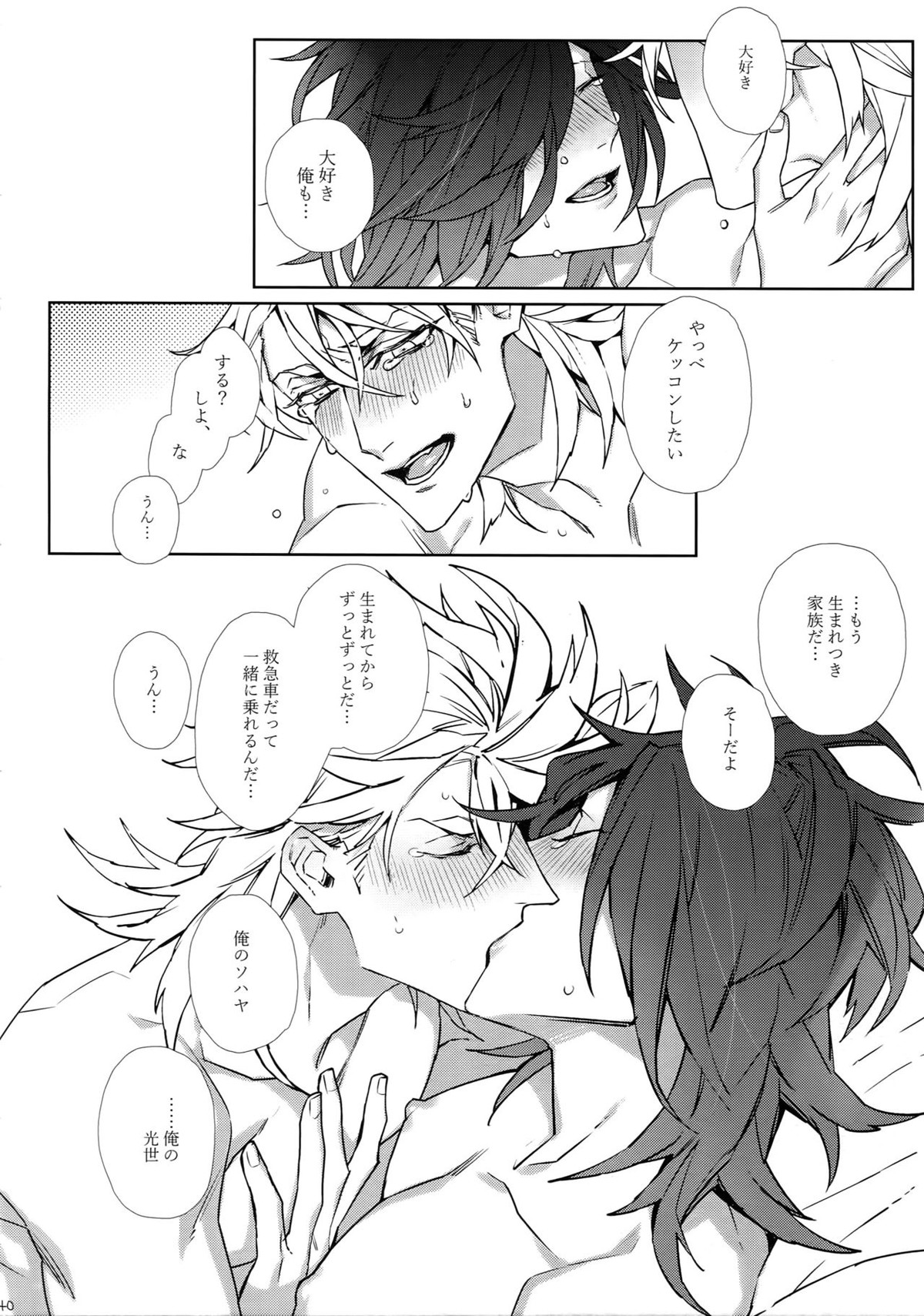 物騒な兄弟【刀剣乱舞/ソハ典】 page 39