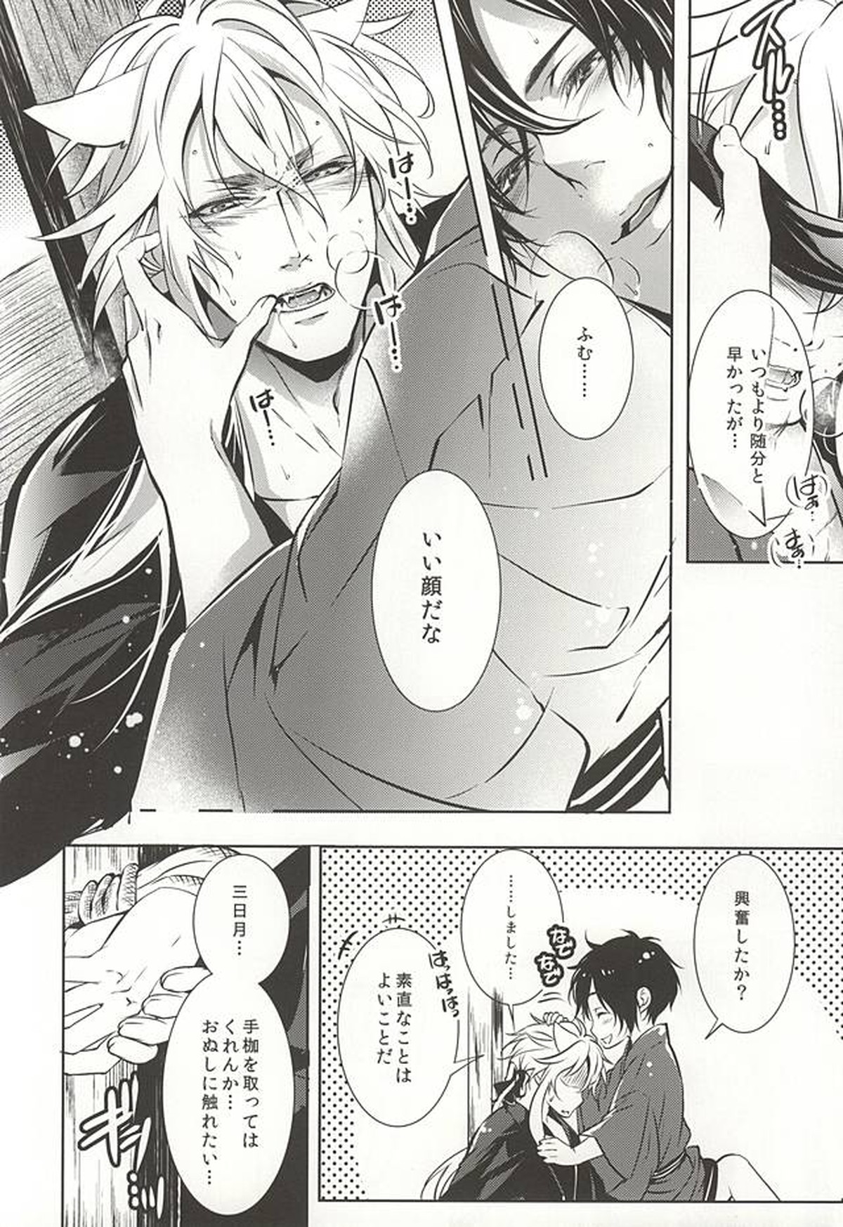 月夜の戯れ【刀剣乱舞/小狐三日(こぎみか)】 page 13