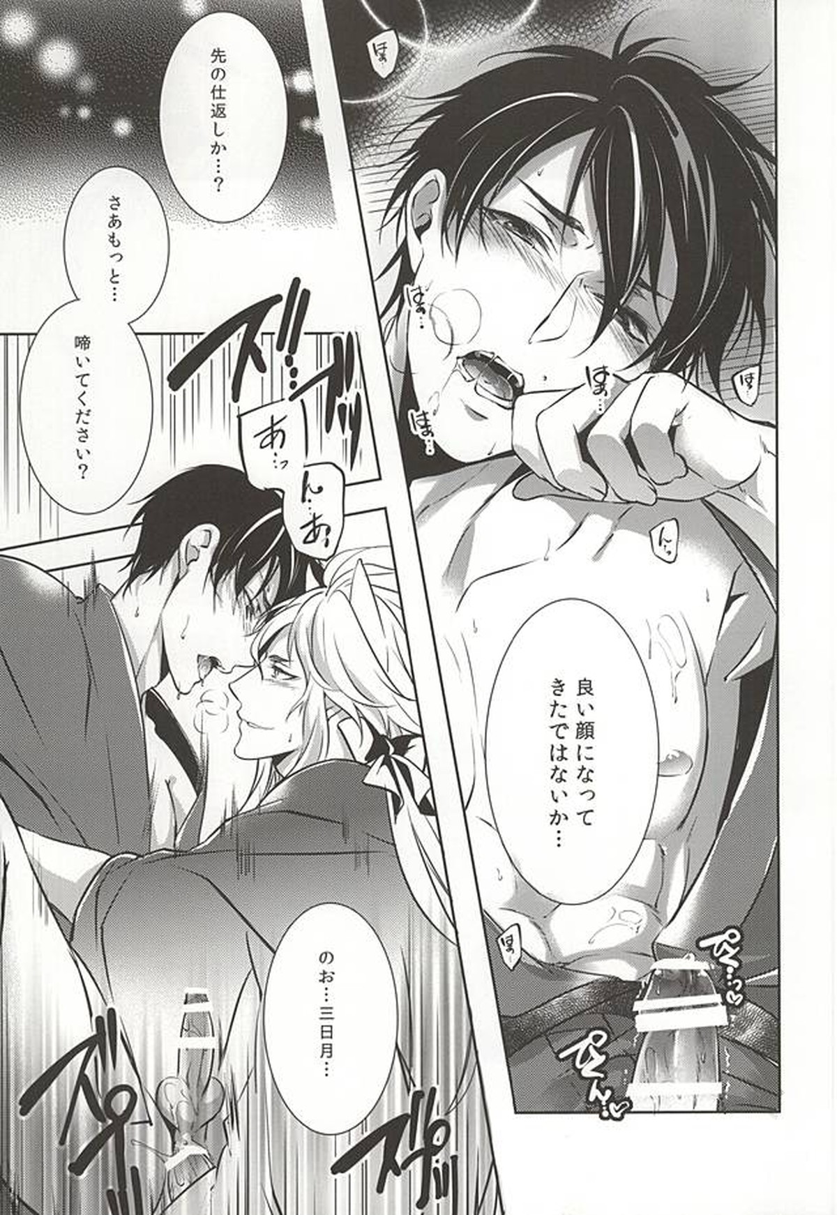 月夜の戯れ【刀剣乱舞/小狐三日(こぎみか)】 page 16