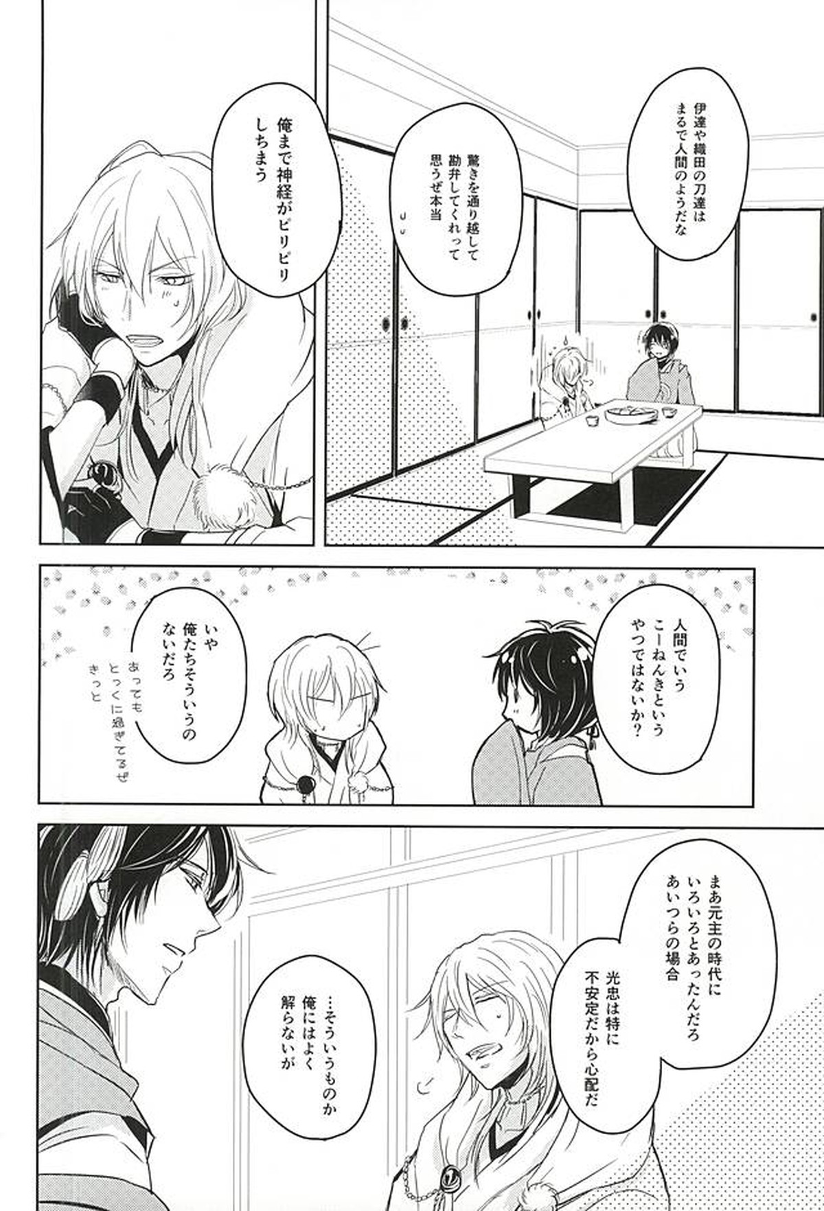 獄楽園 前編【刀剣乱舞/くりみつ】 page 23