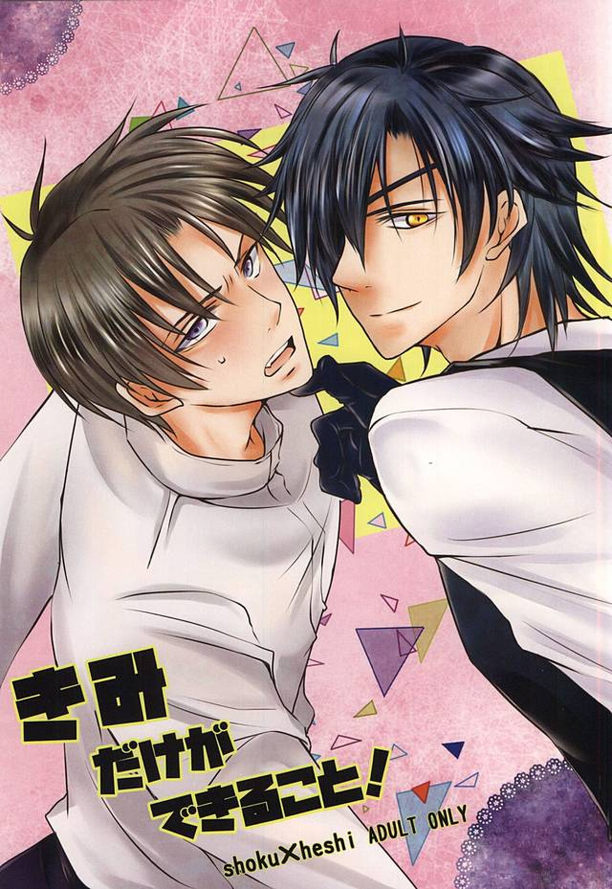 Recommended BL manga "きみだけができること!【刀剣乱舞/燭へし】" cover image