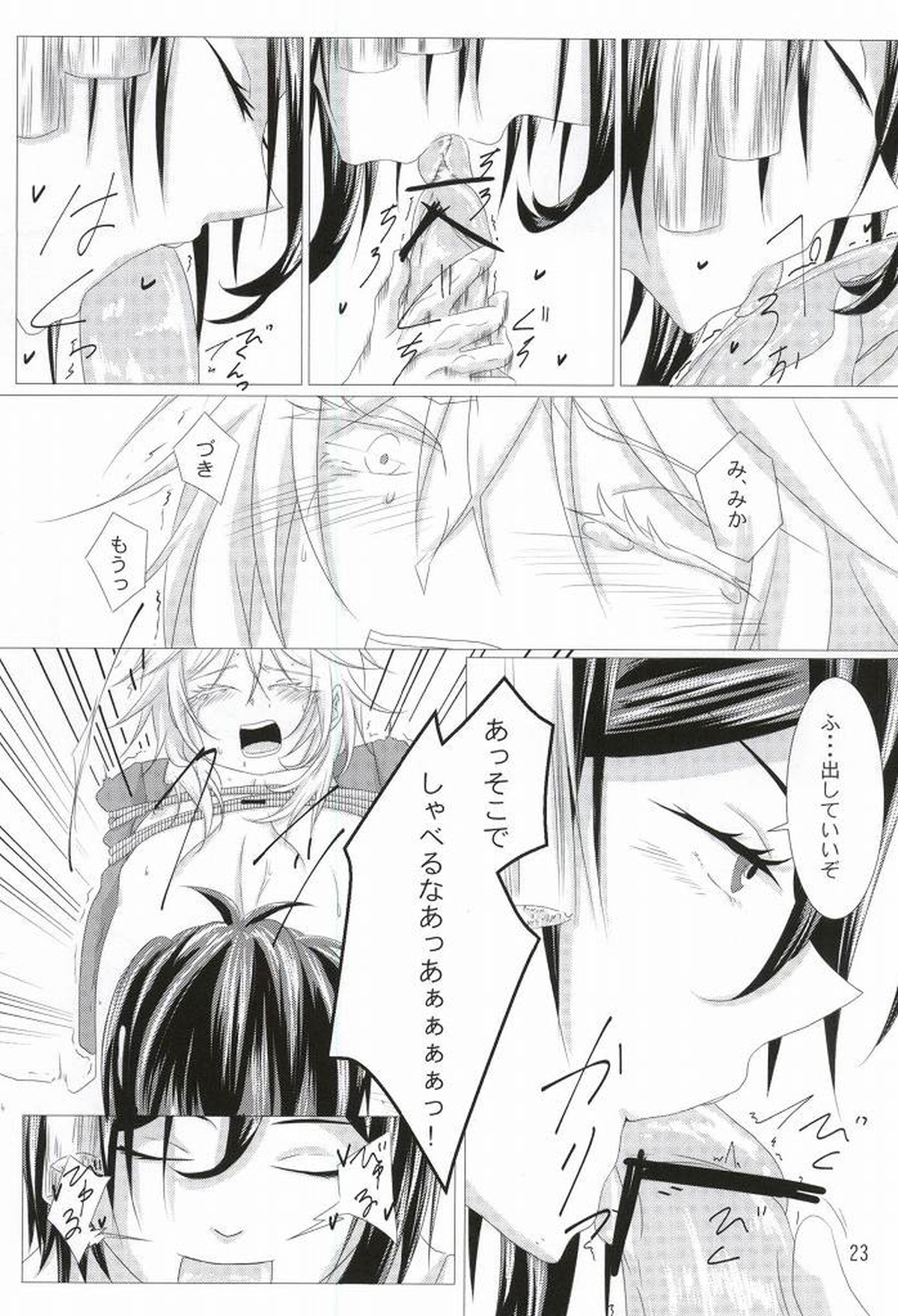 渡り鳥の捕え方【刀剣乱舞/みかつる】 page 21