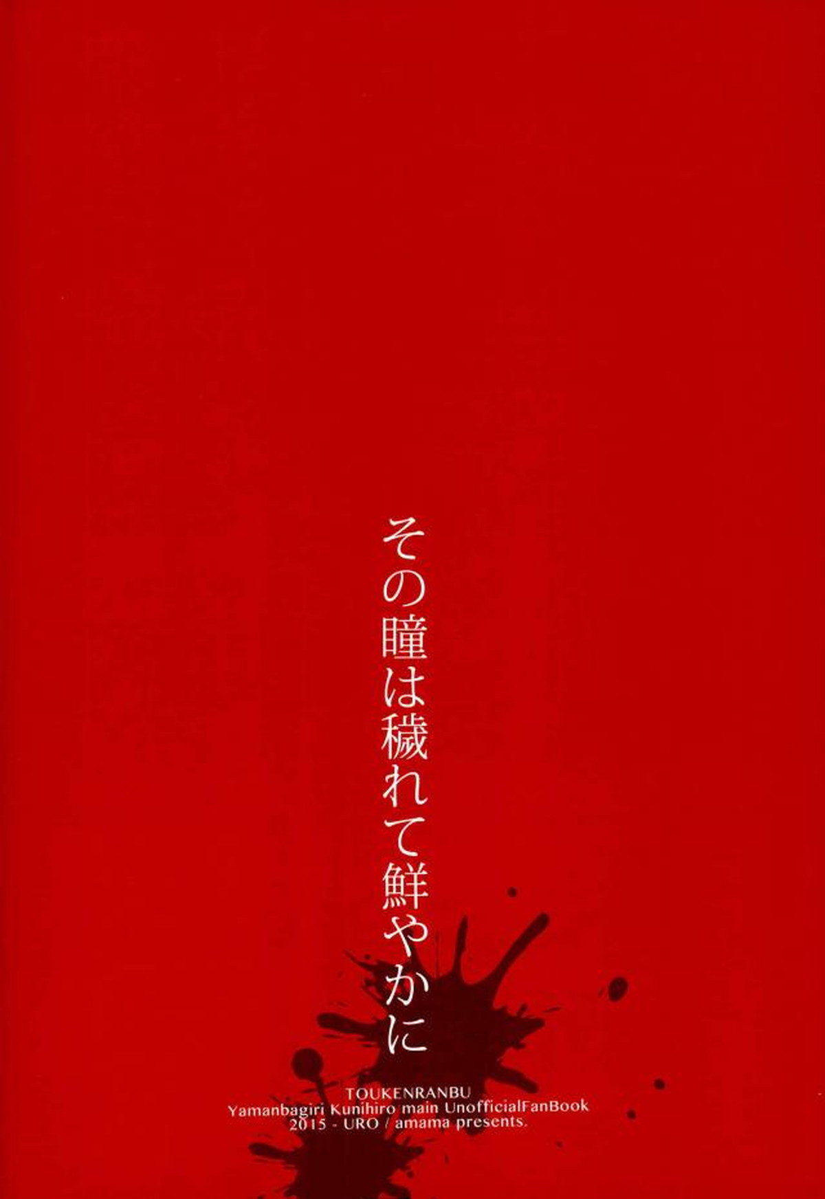 その瞳は穢れて鮮やかに【刀剣乱舞/モブんば】 page 14