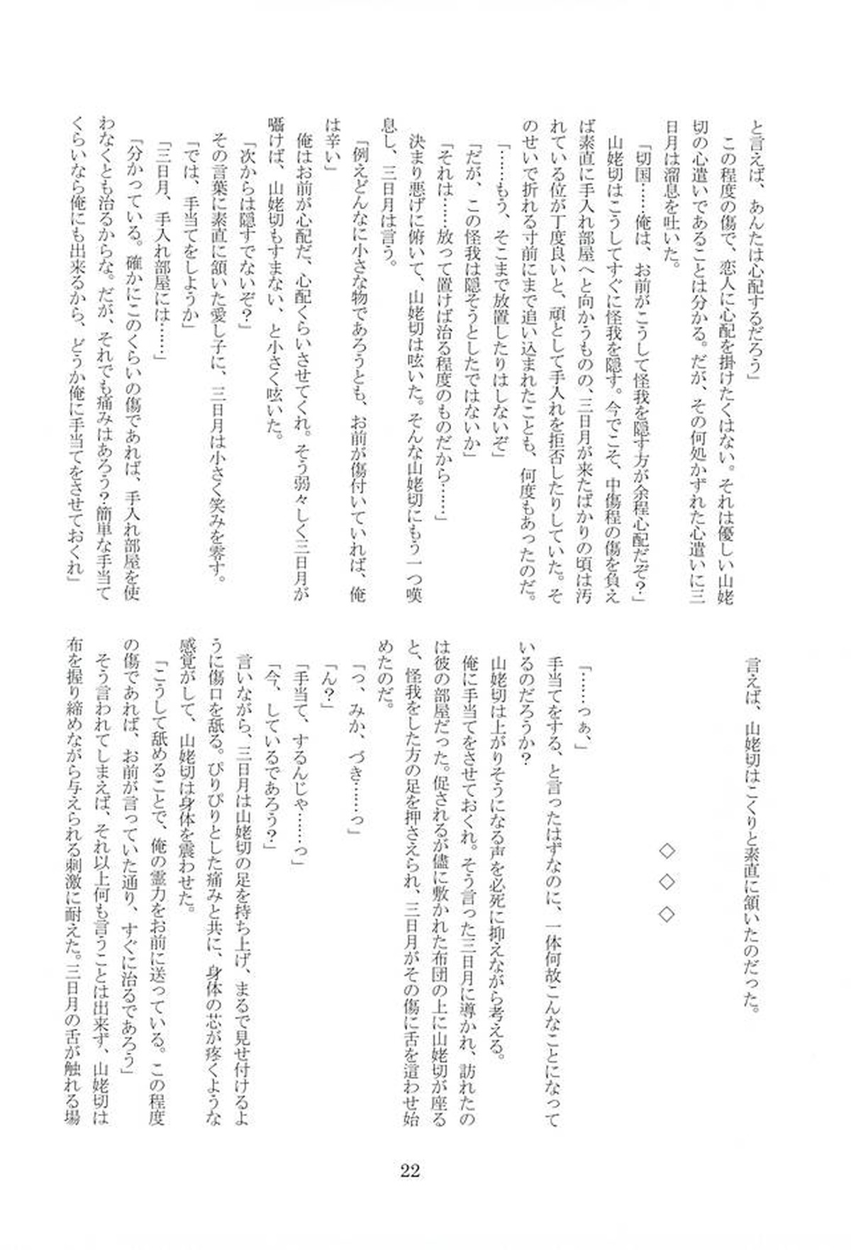恋人と書いてパートナーと読む【刀剣乱舞/みかんば】 page 20