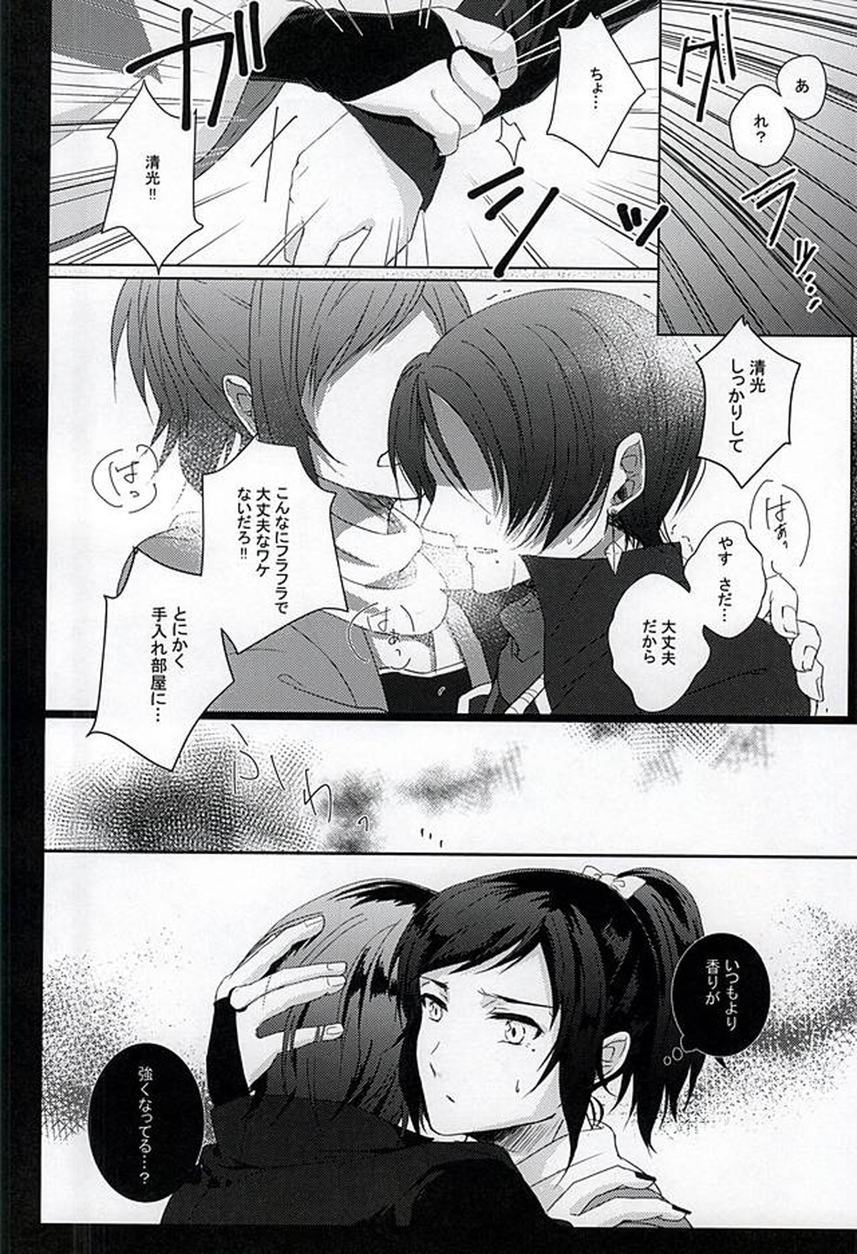 桃華散る【刀剣乱舞/安清】 page 11