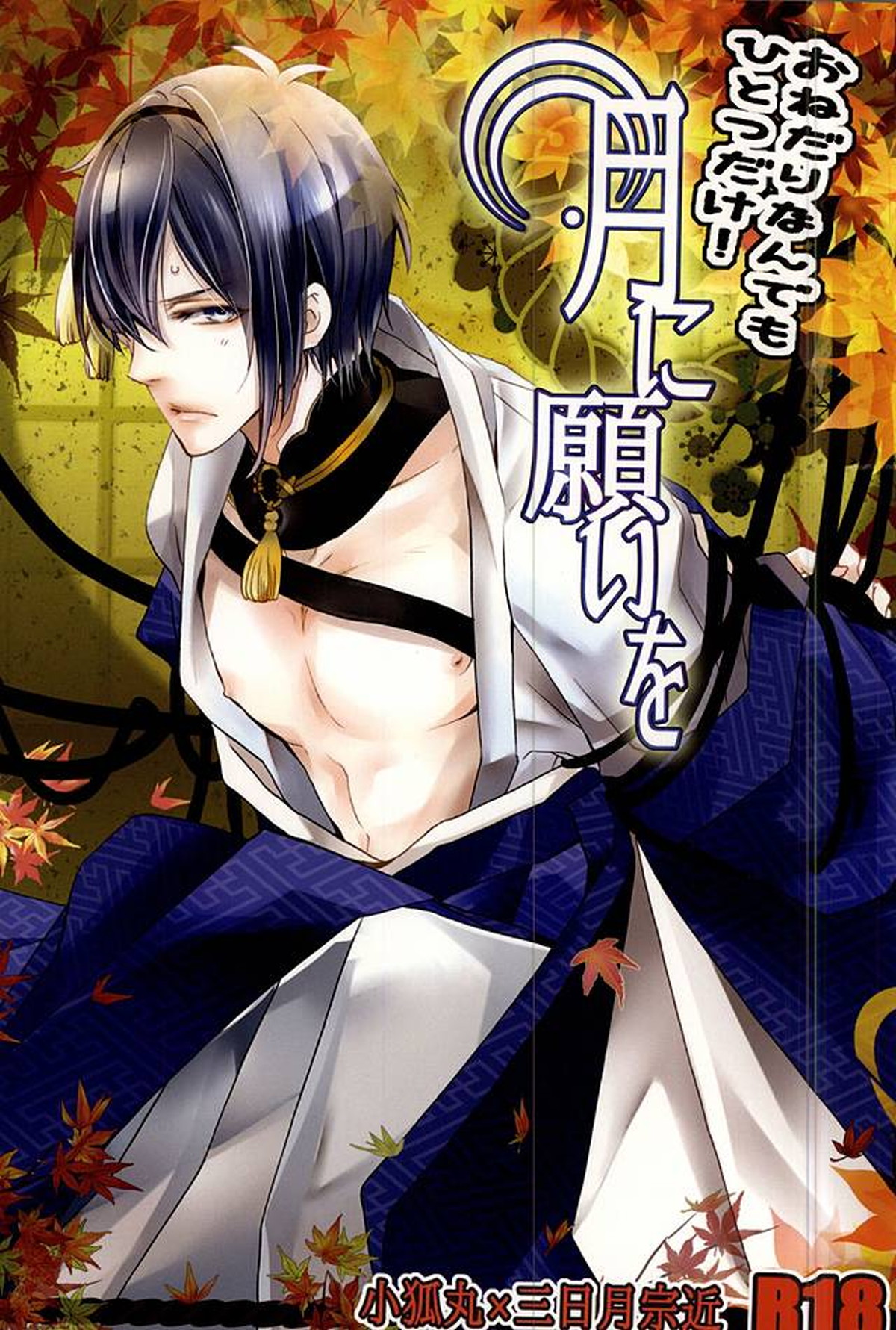 Recommended BL manga "おねだりなんでもひとつだけ!月に願いを【刀剣乱舞/小狐三日(こぎみか)】" cover image
