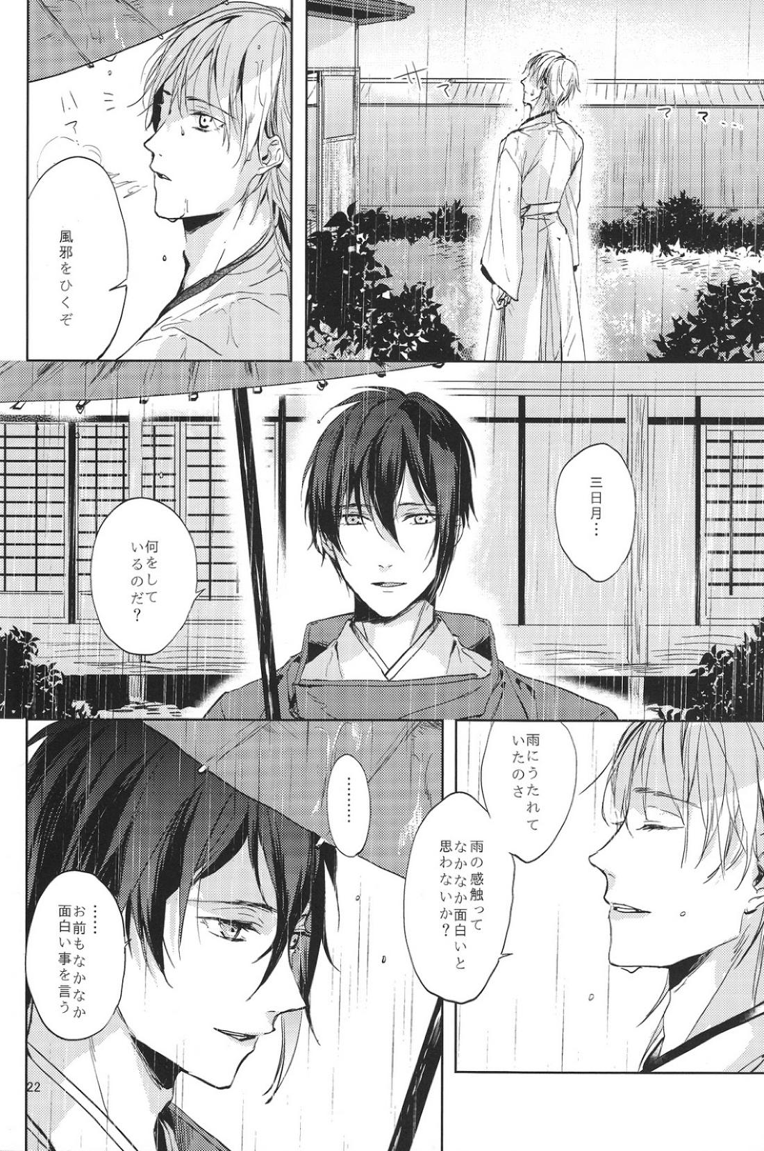 君の腕の中で凍える冬を過ごそう【刀剣乱舞/みかつる】 page 23
