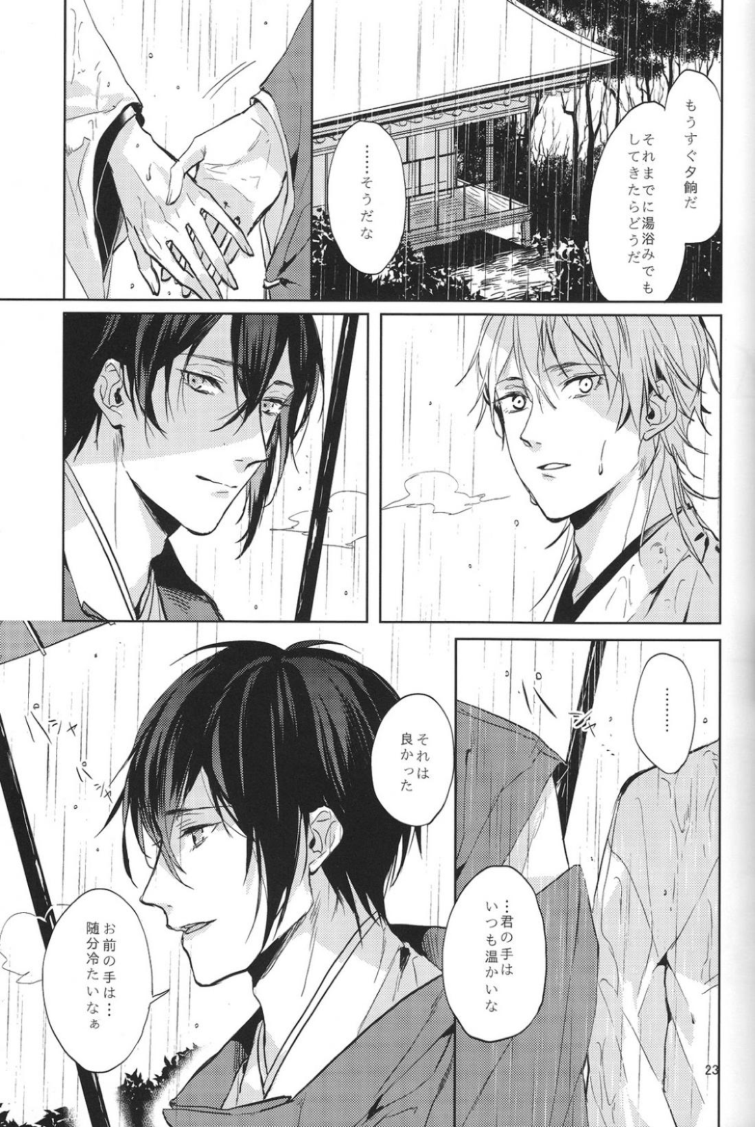 君の腕の中で凍える冬を過ごそう【刀剣乱舞/みかつる】 page 24