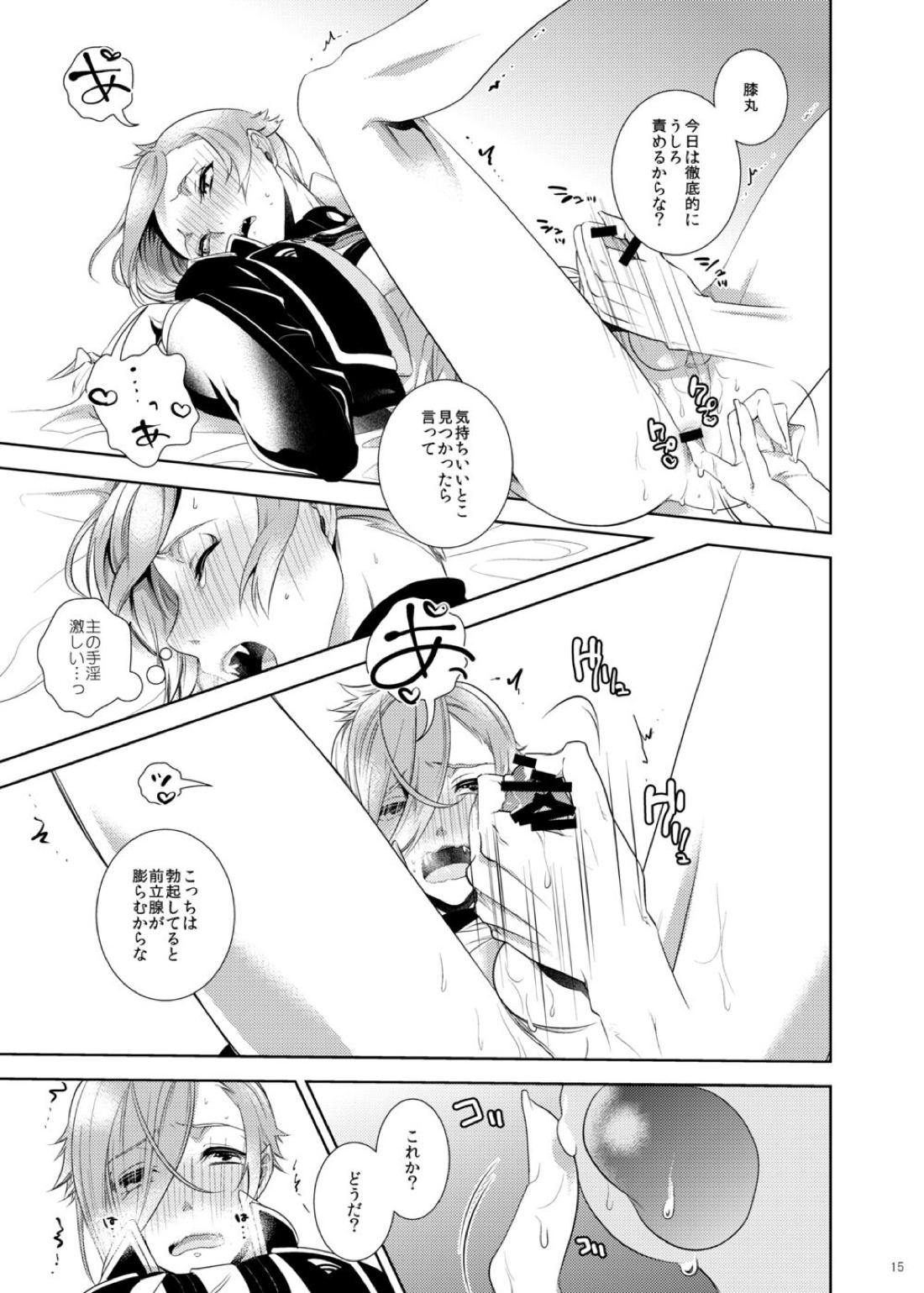 俺だけを見てくれ【刀剣乱舞/男審神者×膝丸】 page 16