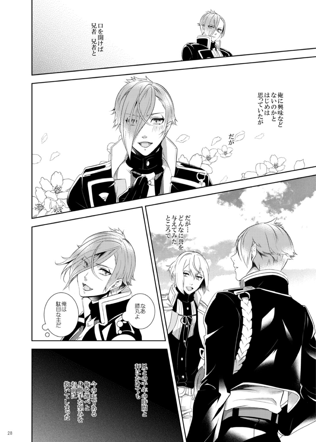 俺だけを見てくれ【刀剣乱舞/男審神者×膝丸】 page 29