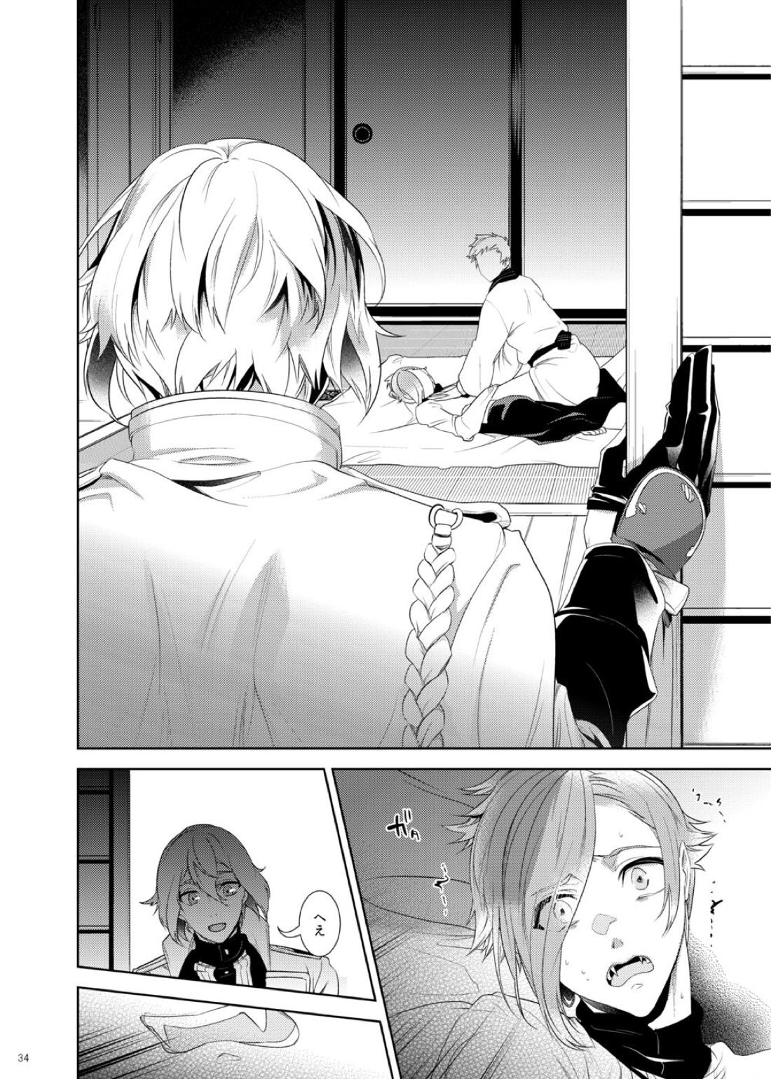 俺だけを見てくれ【刀剣乱舞/男審神者×膝丸】 page 35