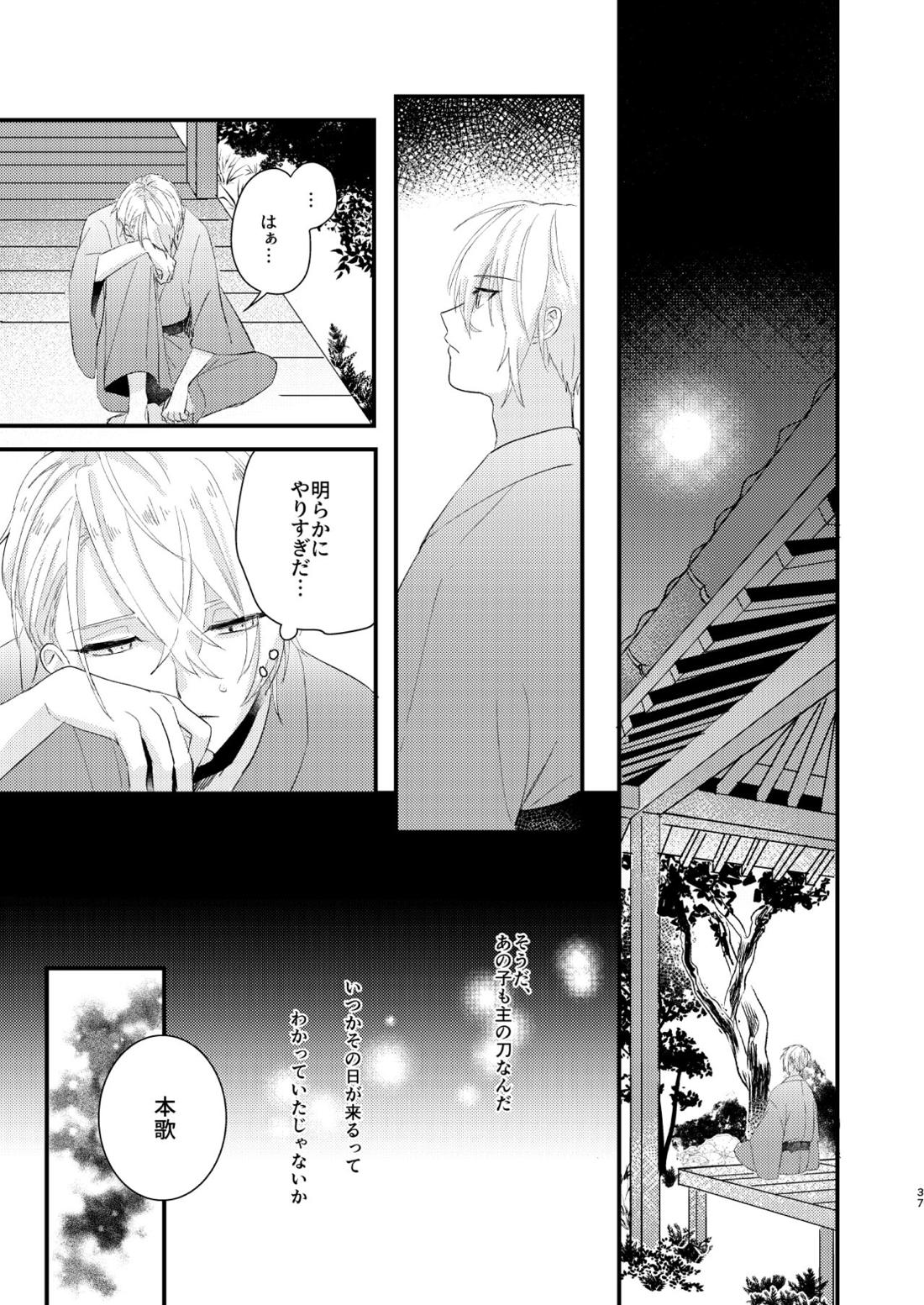 しょたんばちゃんを鍛刀した本歌さん【刀剣乱舞/ちょぎくに】 page 36