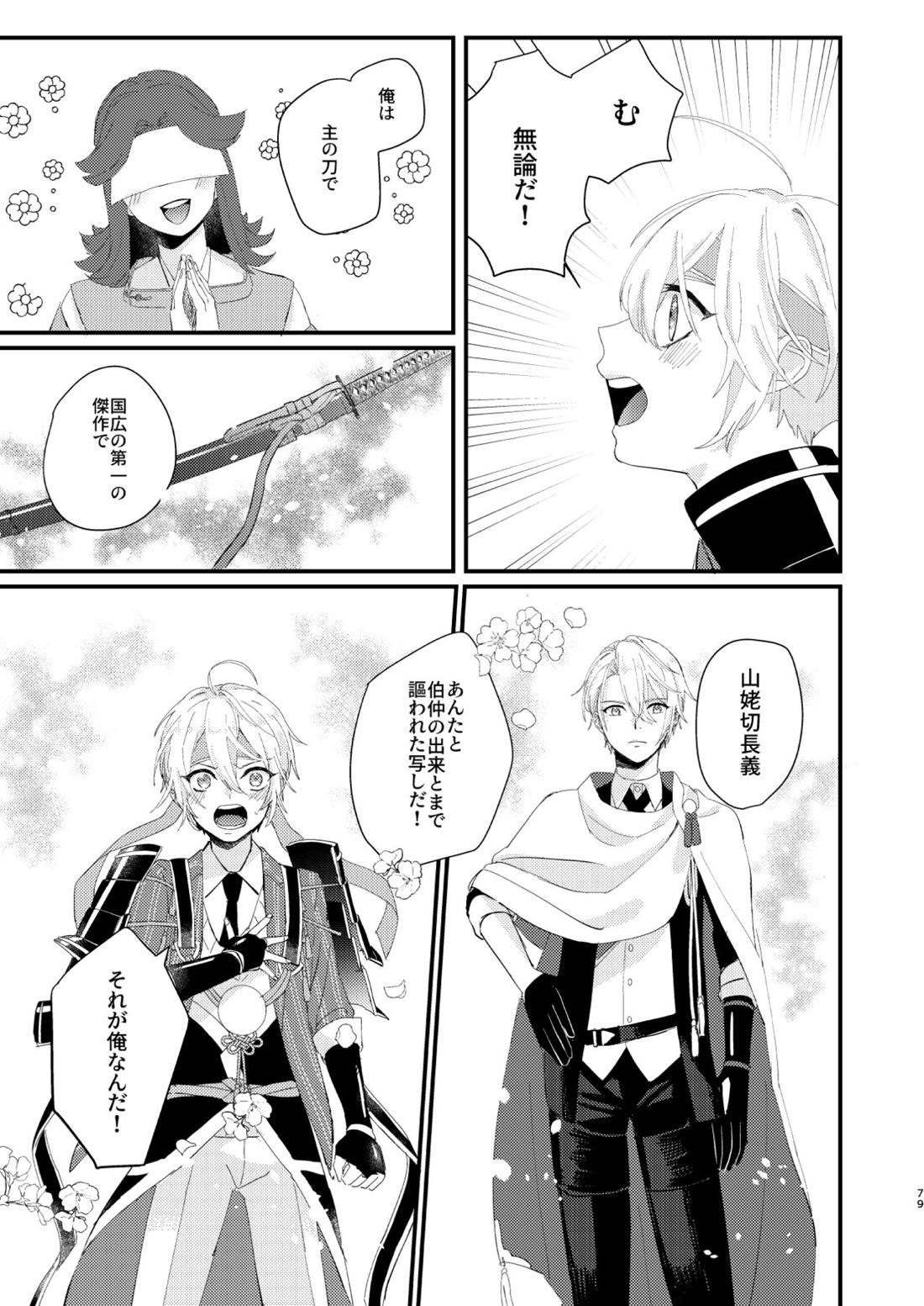 しょたんばちゃんを鍛刀した本歌さん【刀剣乱舞/ちょぎくに】 page 78