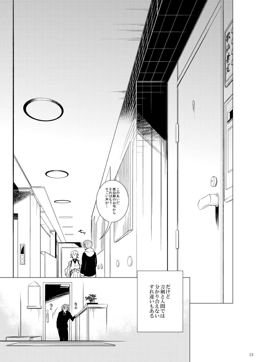 雅な306号室【刀剣乱舞/主歌】 page 23