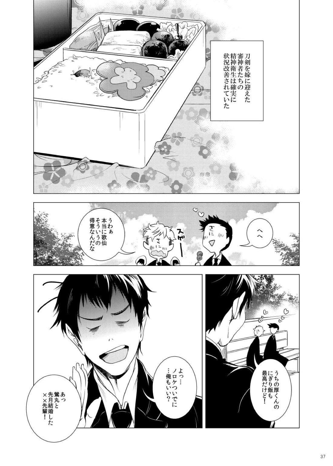 雅な306号室【刀剣乱舞/主歌】 page 37