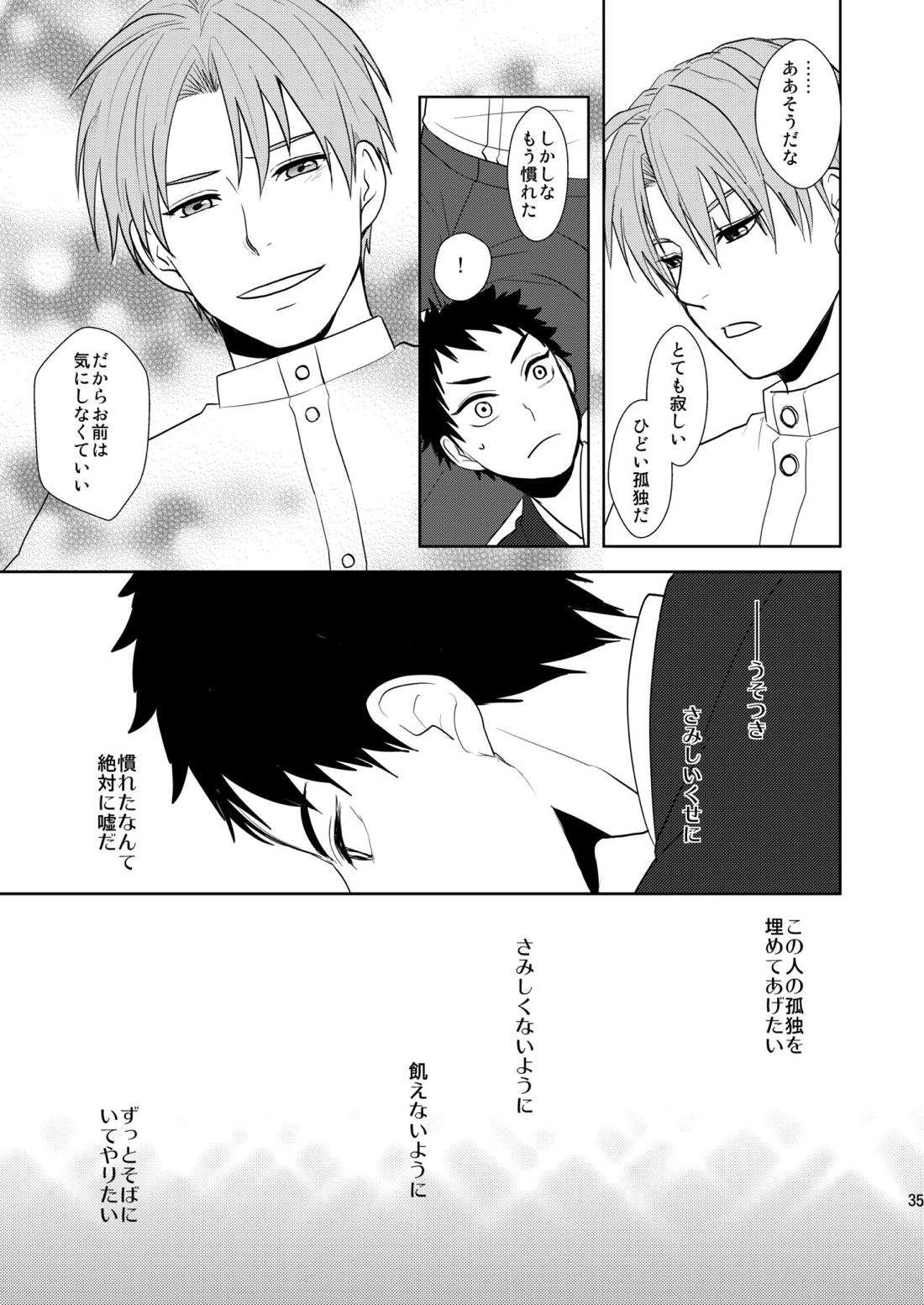 吸血鬼は美少年の精液しか吸わない【刀剣乱舞/へし厚】 page 34