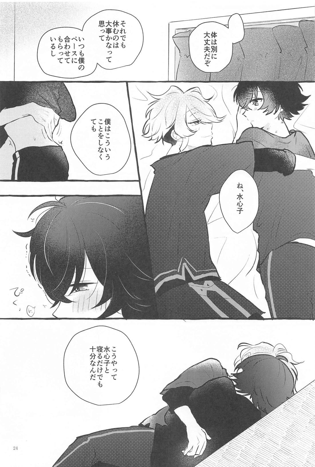 かねてからの切望で【刀剣乱舞/麿水】 page 23