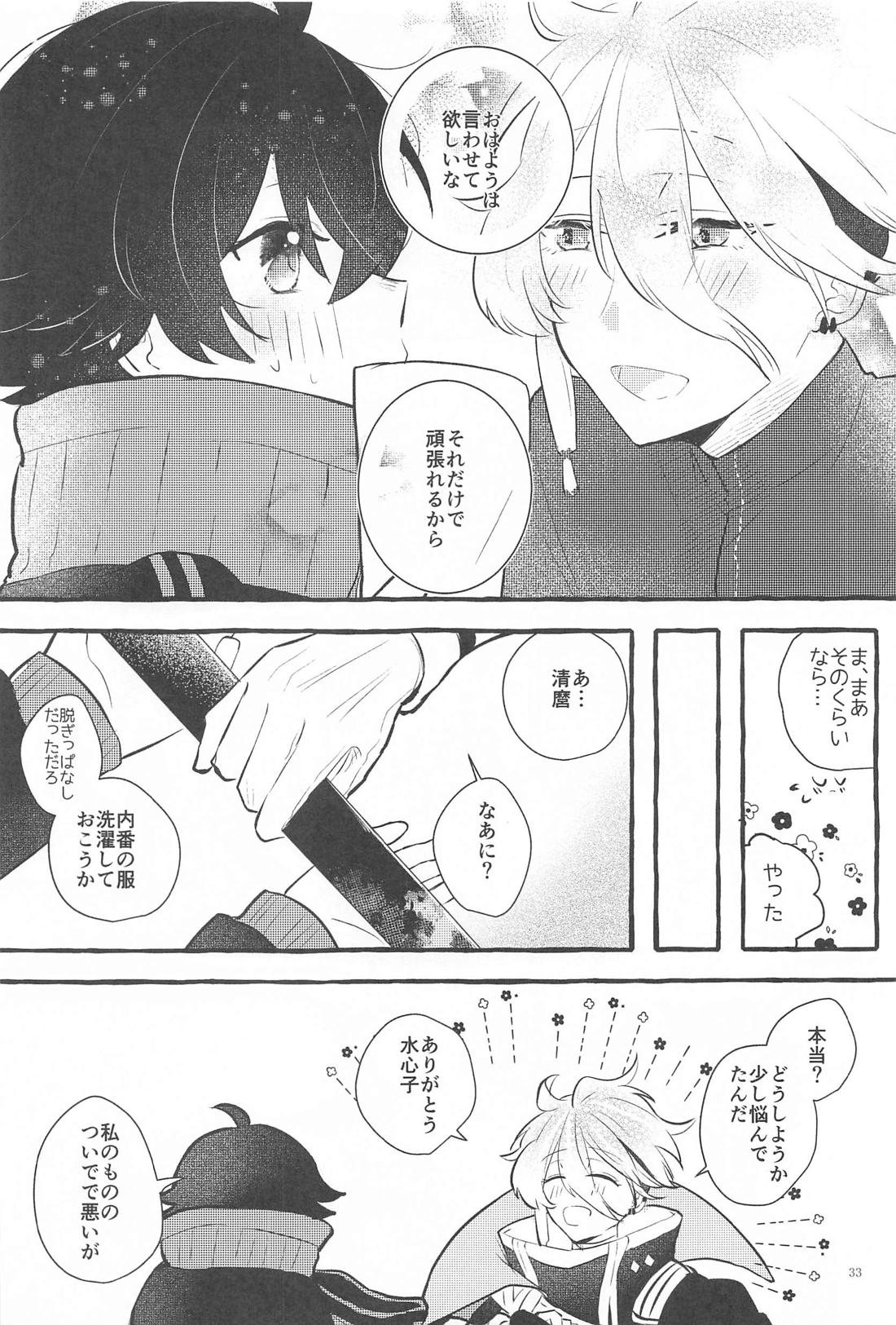 かねてからの切望で【刀剣乱舞/麿水】 page 32