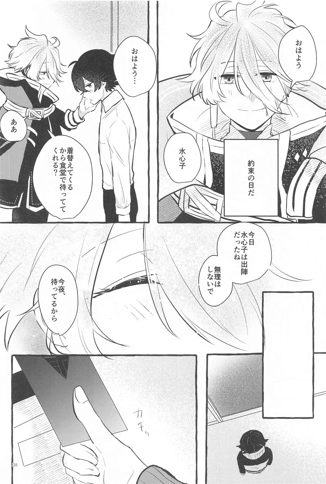 かねてからの切望で【刀剣乱舞/麿水】 page 37