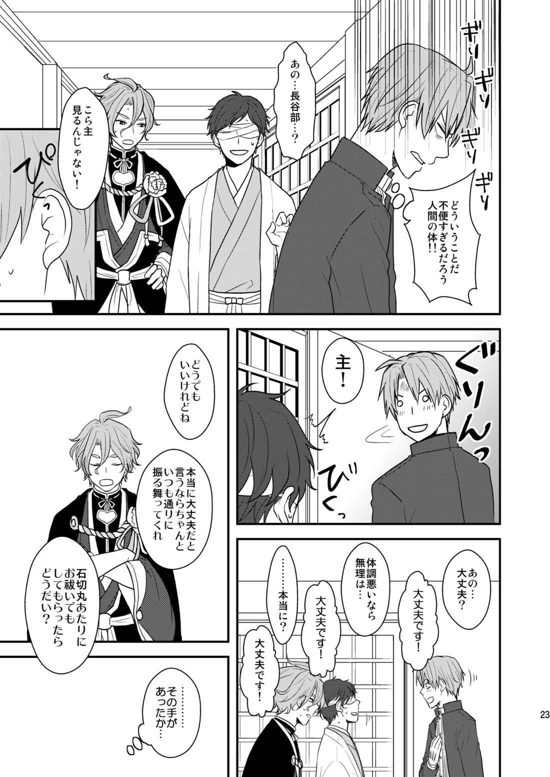 御しきれぬはおのれのこころ【刀剣乱舞/へし厚】 page 21