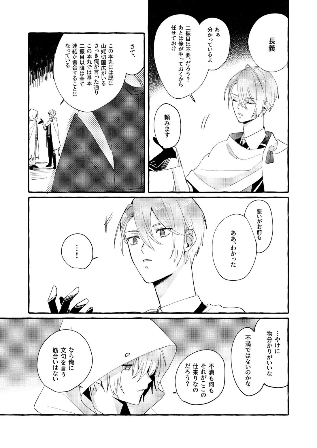 寒椿インモラル【刀剣乱舞/ちょぎくに】 page 11