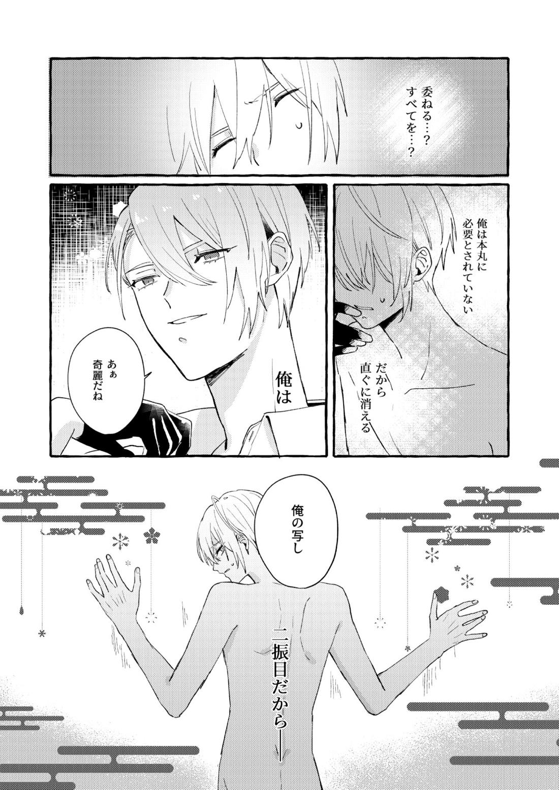 寒椿インモラル【刀剣乱舞/ちょぎくに】 page 27