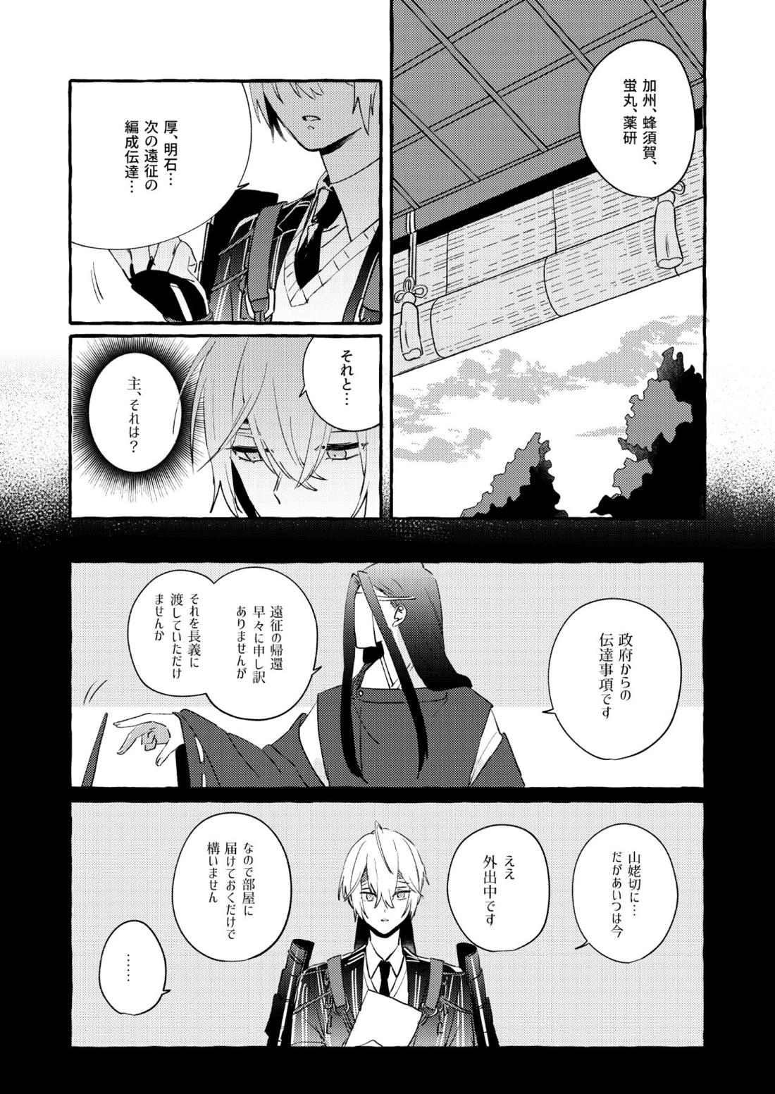 寒椿インモラル【刀剣乱舞/ちょぎくに】 page 37
