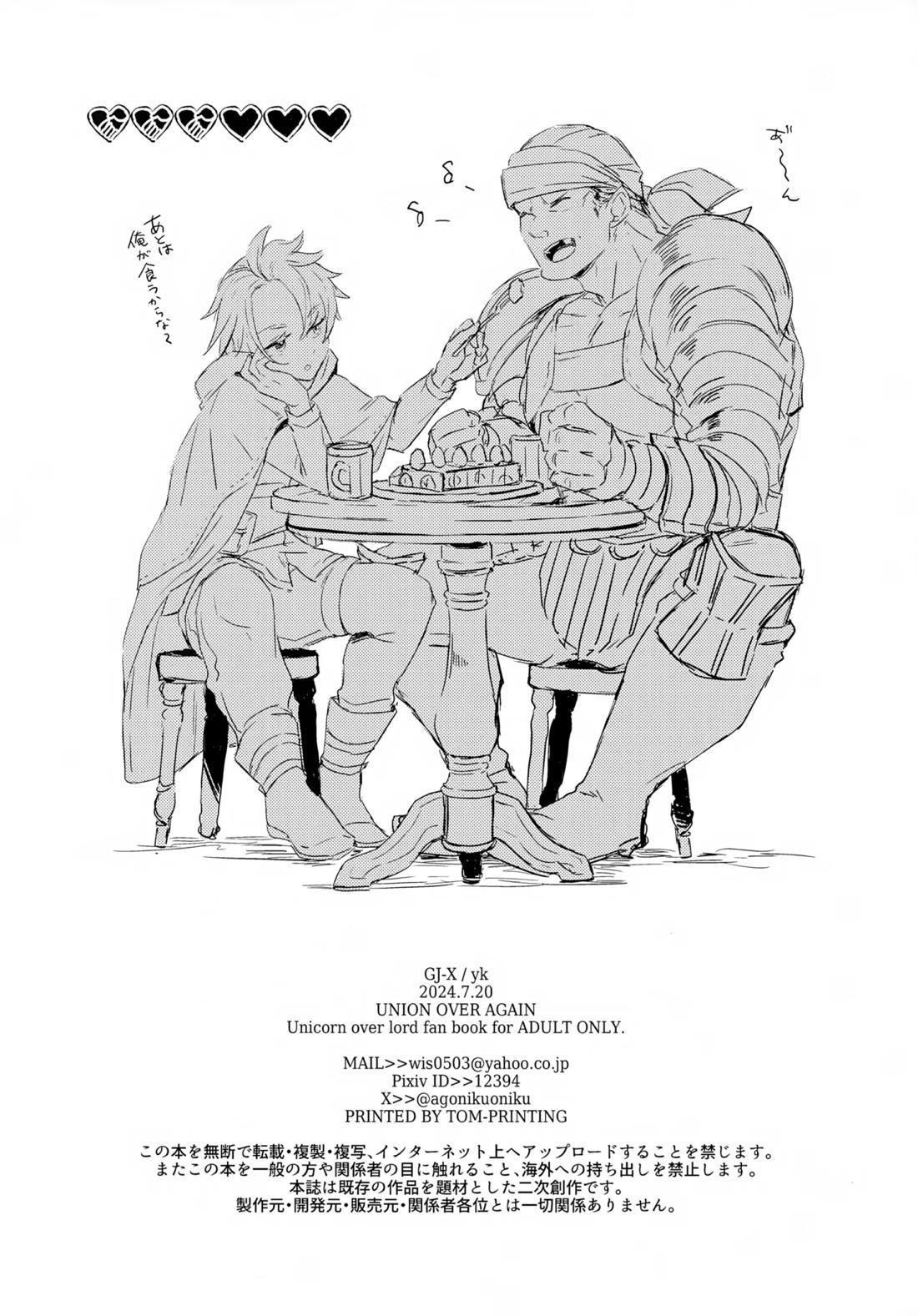 UNION OVER AGAIN【ユニコーンオーバーロード/ブルーノ×トラヴィス】 page 33