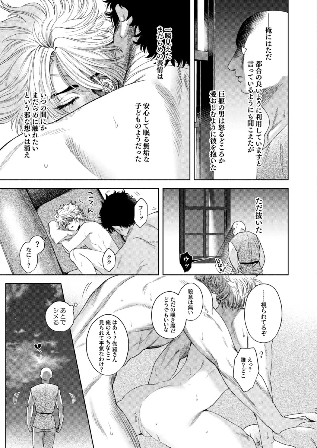 痕【嘘喰い/伽羅×貘】 page 23