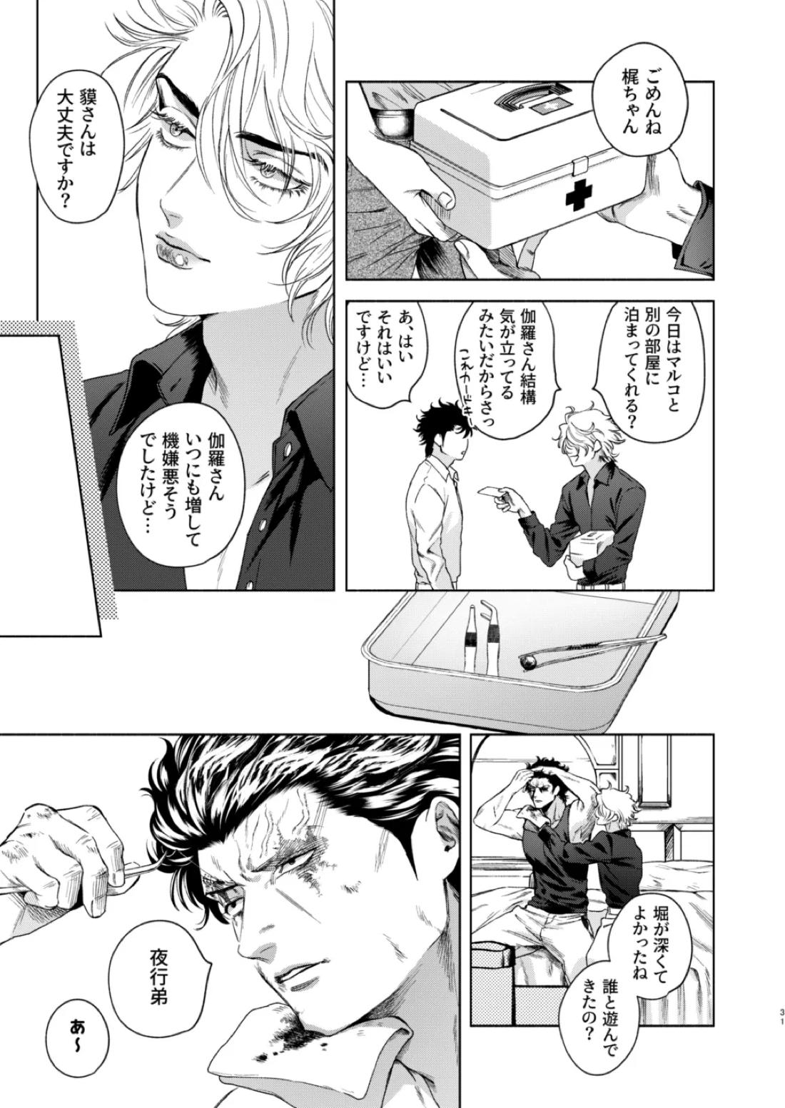 痕【嘘喰い/伽羅×貘】 page 29