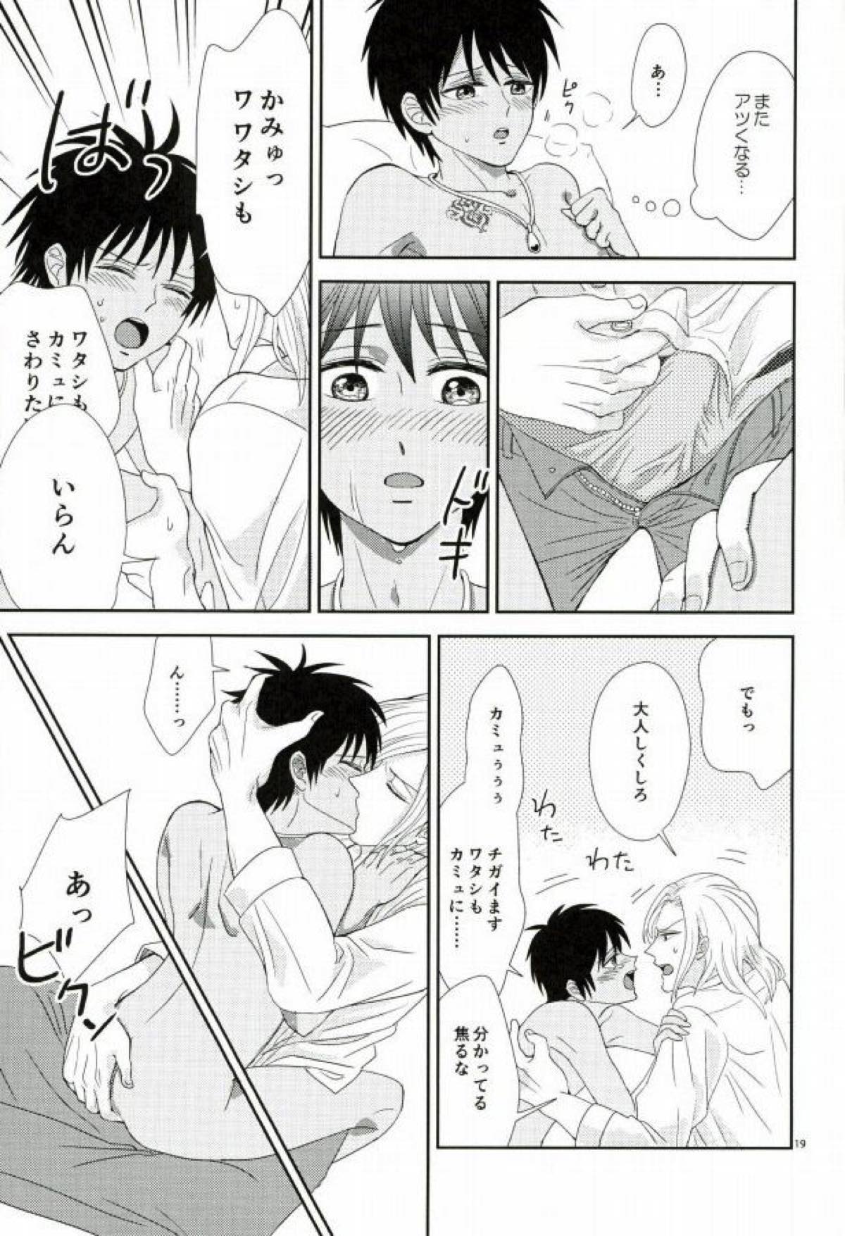 この熱は誰のせい？【うたの☆プリンスさまっ♪/カミュセシ】 page 18