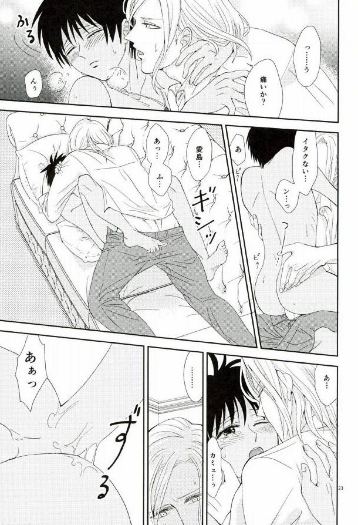 この熱は誰のせい？【うたの☆プリンスさまっ♪/カミュセシ】 page 22