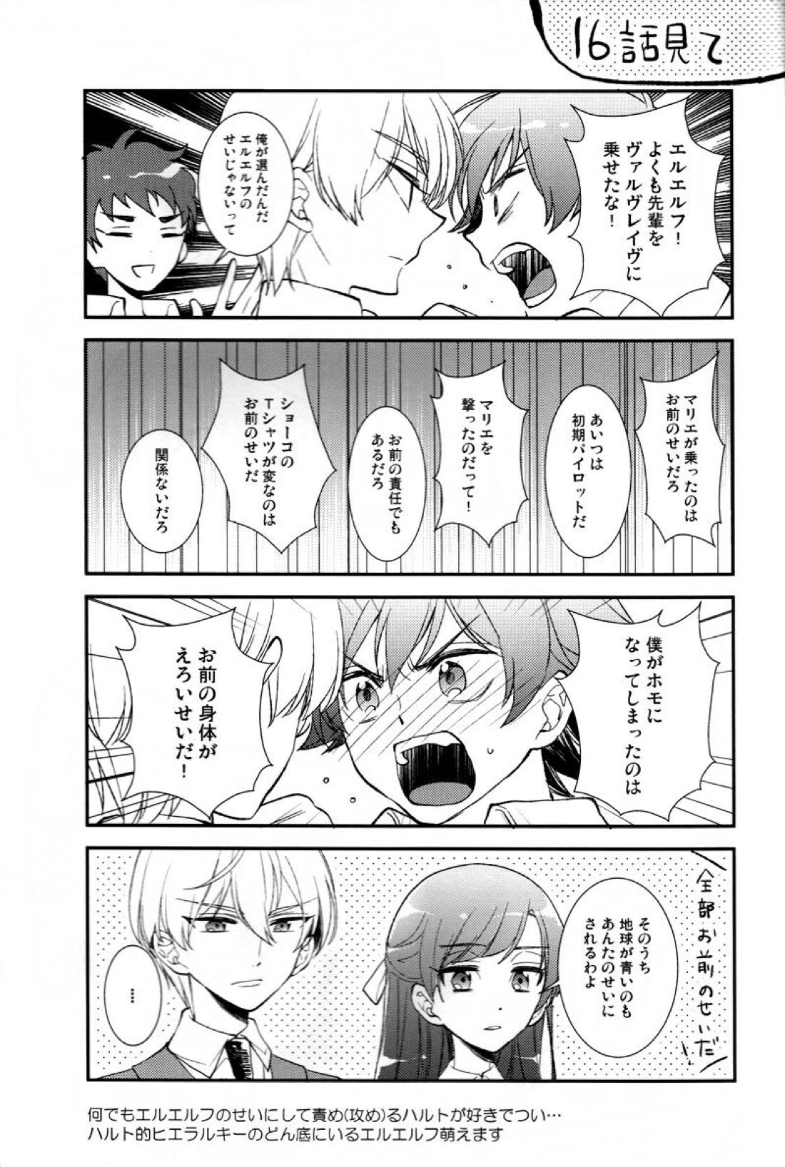 Helter Skelter Violencer【革命機ヴァルヴレイヴ/ハルエル】 page 32
