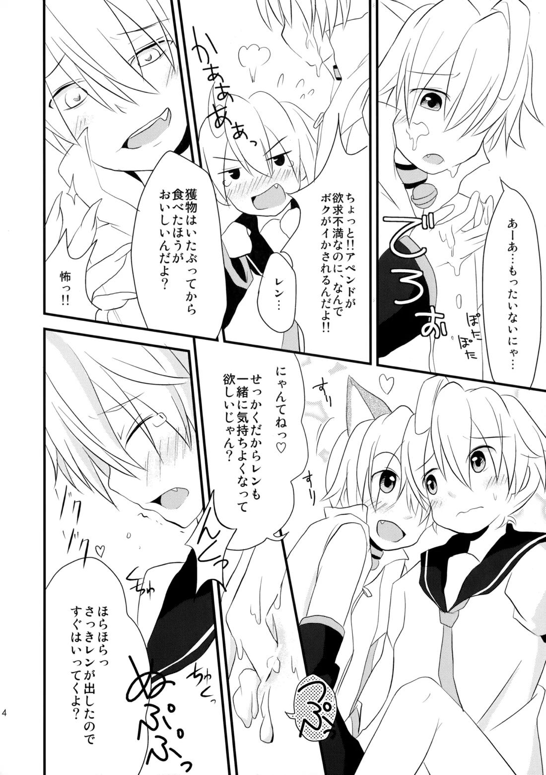 あぺにゃんとあくとわんとあんああん【ボーカロイド/レンレン】 page 13